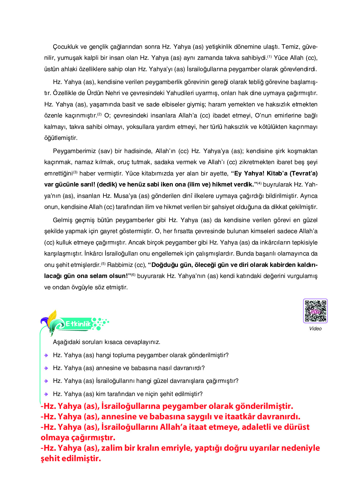 6. Sınıf Sdr İpekyolu Yayıncılık Din Kültürü Ve Ahlak Bilgisi Ders Kitabı Sayfa 89 Cevapları 6. Sınıf Sdr İpekyolu Yayıncılık Din Kültürü Ve Ahlak Bilgisi Ders Kitabı Sayfa 89 Cevapları