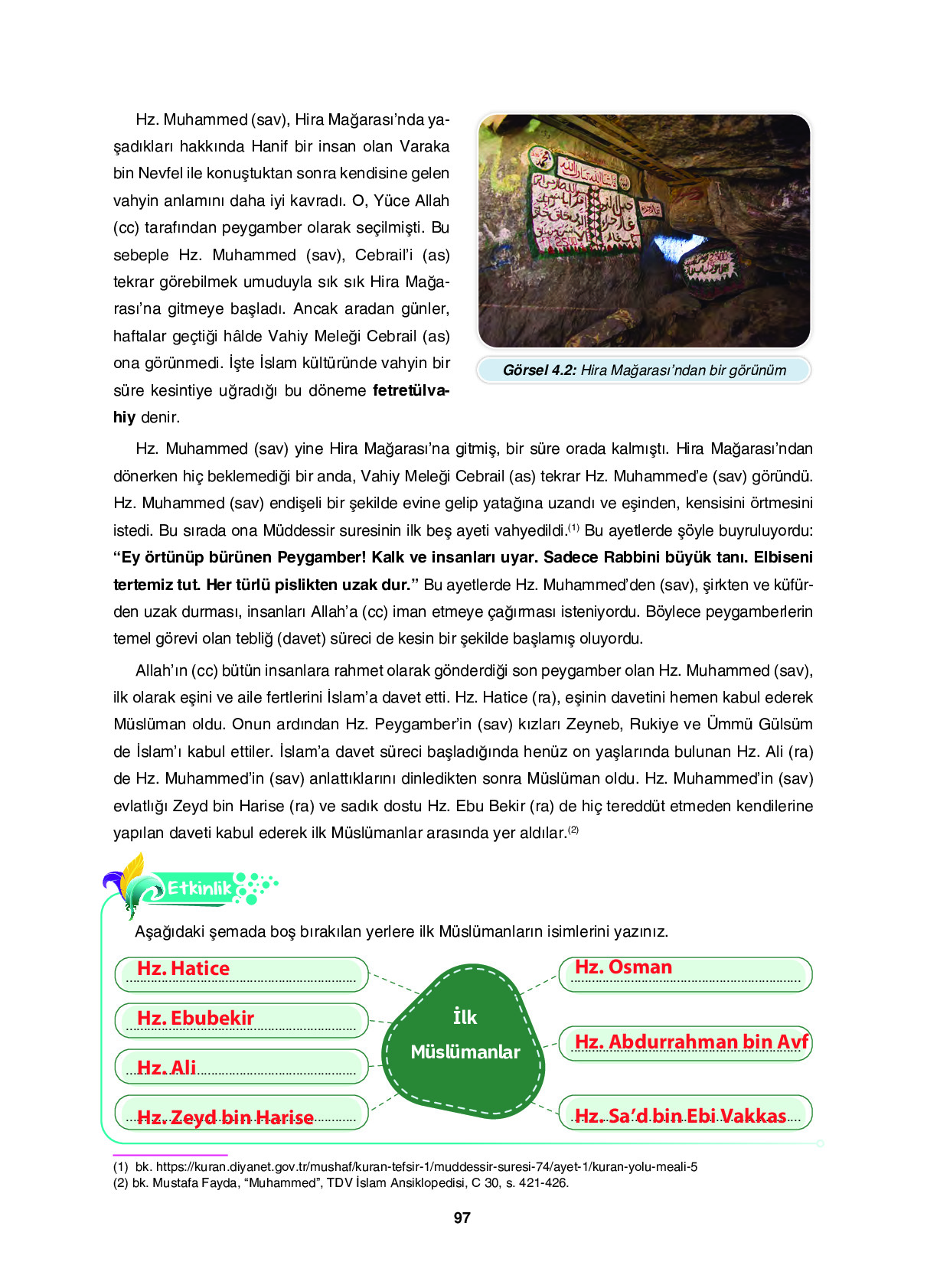 6. Sınıf Sdr İpekyolu Yayıncılık Din Kültürü Ve Ahlak Bilgisi Ders Kitabı Sayfa 97 Cevapları 6. Sınıf Sdr İpekyolu Yayıncılık Din Kültürü Ve Ahlak Bilgisi Ders Kitabı Sayfa 97 Cevapları
