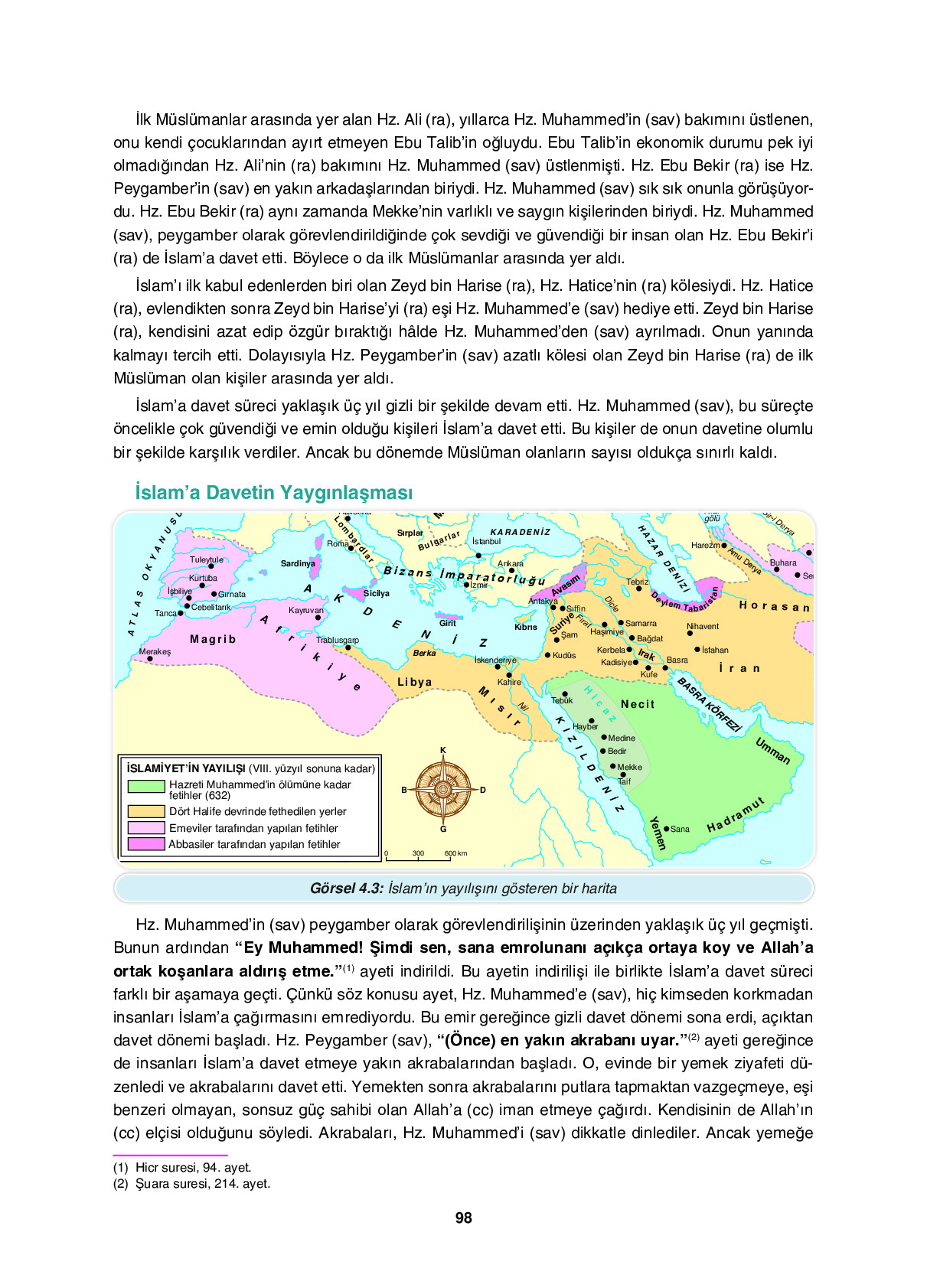 6. Sınıf Sdr İpekyolu Yayıncılık Din Kültürü Ve Ahlak Bilgisi Ders Kitabı Sayfa 98 Cevapları