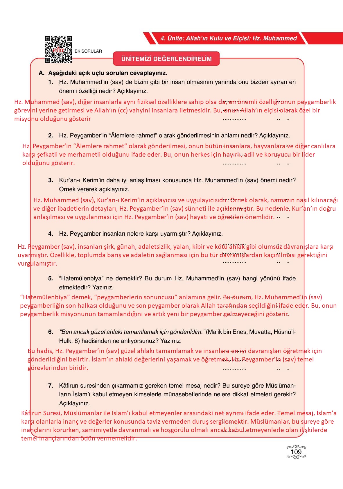 7. Sınıf Erkad Yayıncılık Din Kültürü Ve Ahlak Bilgisi Ders Kitabı Sayfa 109 Cevapları 7. Sınıf Erkad Yayıncılık Din Kültürü Ve Ahlak Bilgisi Ders Kitabı Sayfa 109 Cevapları