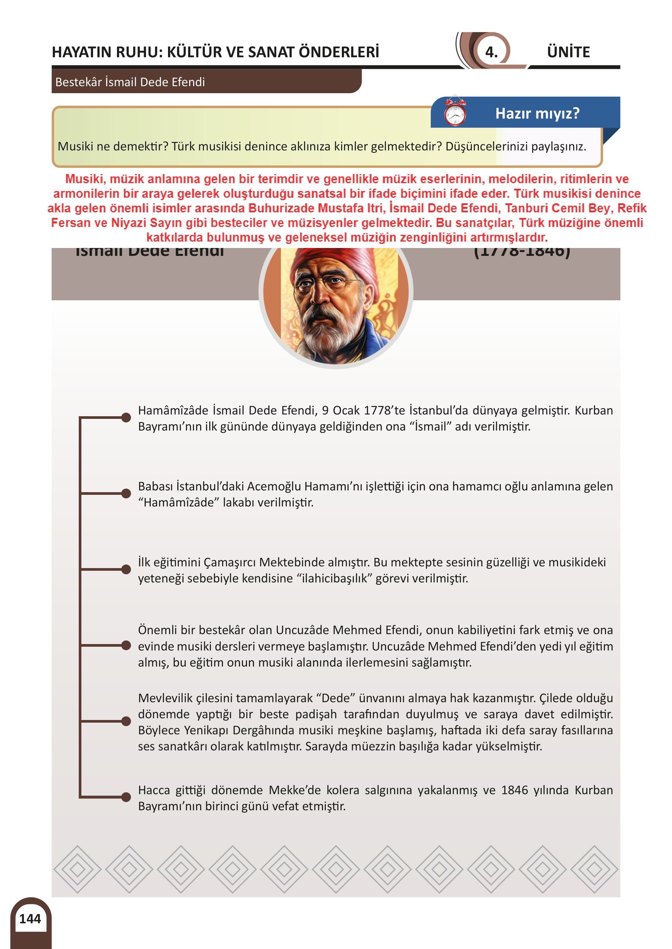 7. Sınıf Meb Yayınları Kültür Ve Medeniyetimize Yön Verenler Ders Kitabı 1. Kitap Sayfa 145 Cevapları 7. Sınıf Meb Yayınları Kültür Ve Medeniyetimize Yön Verenler Ders Kitabı 1. Kitap Sayfa 145 Cevapları