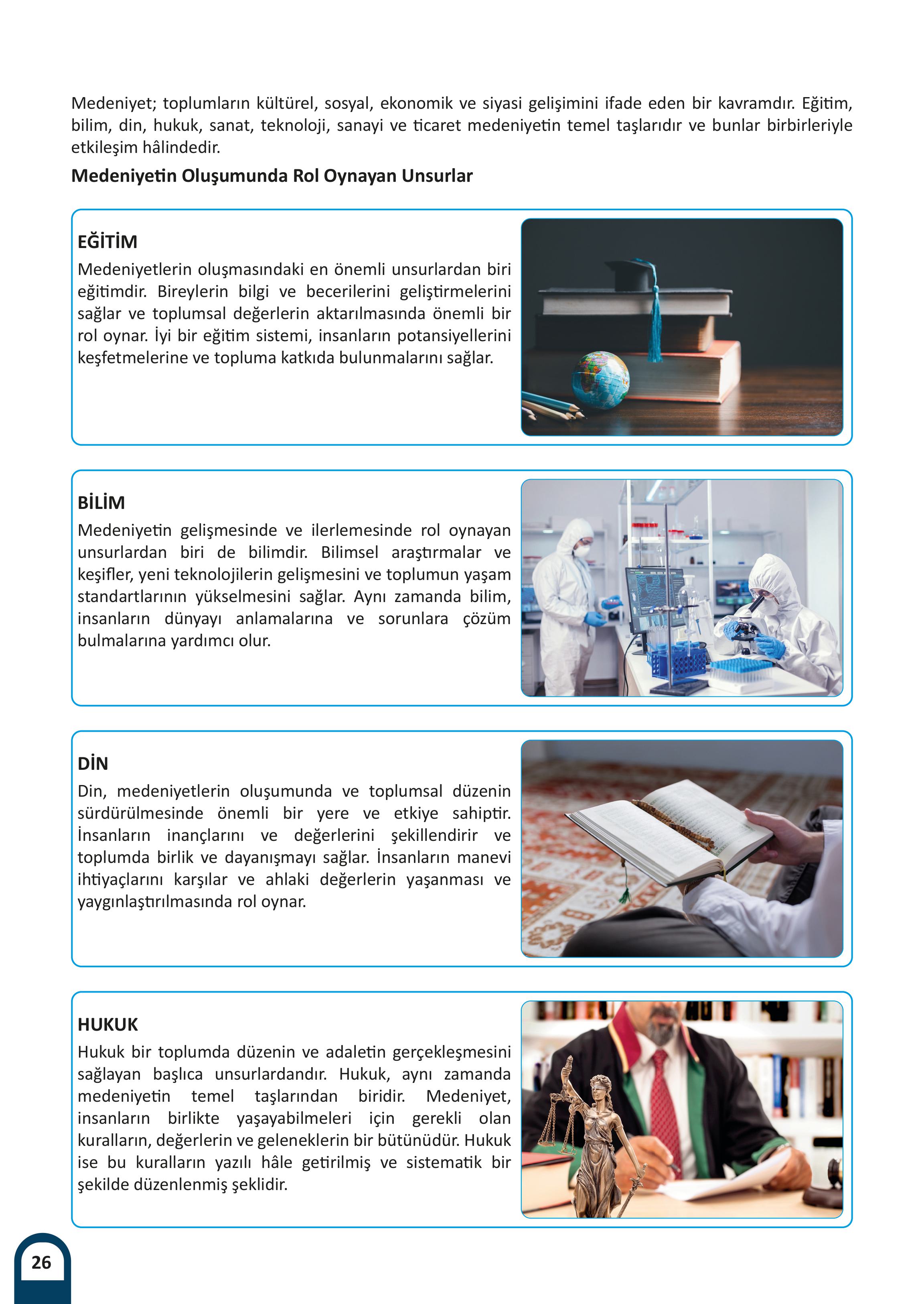 7. Sınıf Meb Yayınları Kültür Ve Medeniyetimize Yön Verenler Ders Kitabı 1. Kitap Sayfa 27 Cevapları