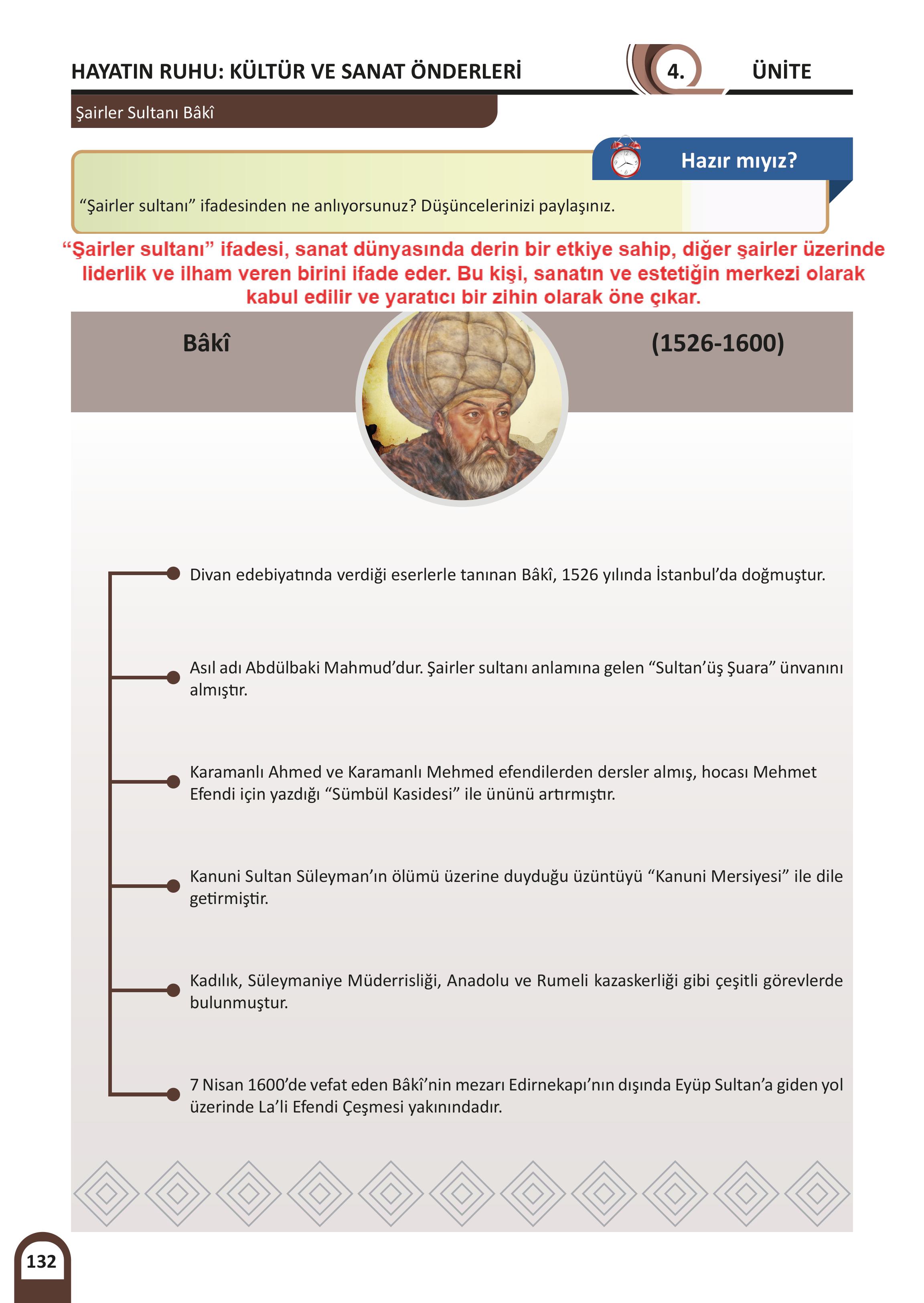 8. Sınıf Meb Yayınları Kültür Ve Medeniyetimize Yön Verenler Ders Kitabı 1. Kitap Sayfa 133 Cevapları