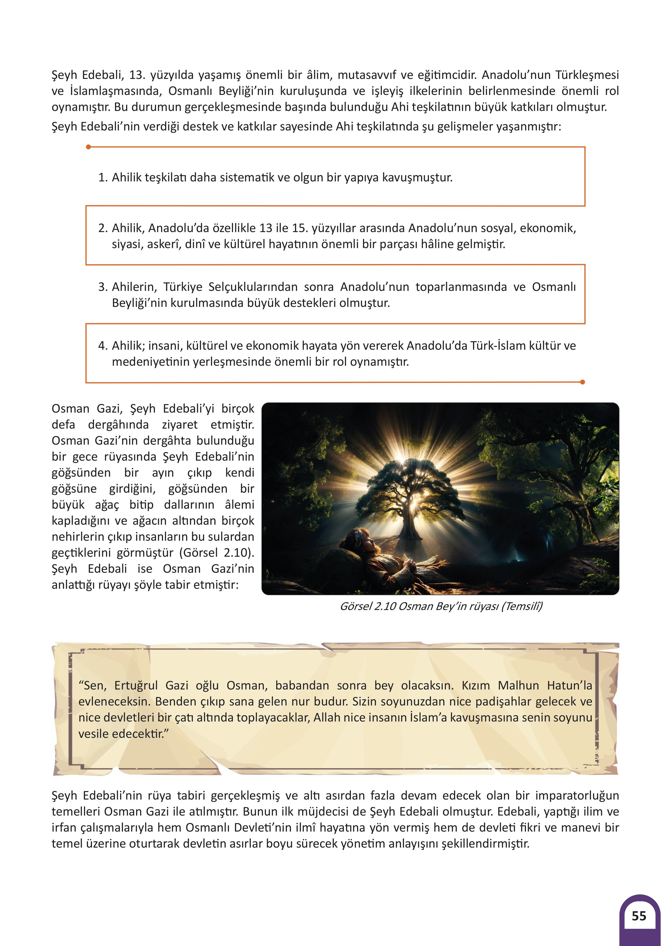 8. Sınıf Meb Yayınları Kültür Ve Medeniyetimize Yön Verenler Ders Kitabı 1. Kitap Sayfa 56 Cevapları