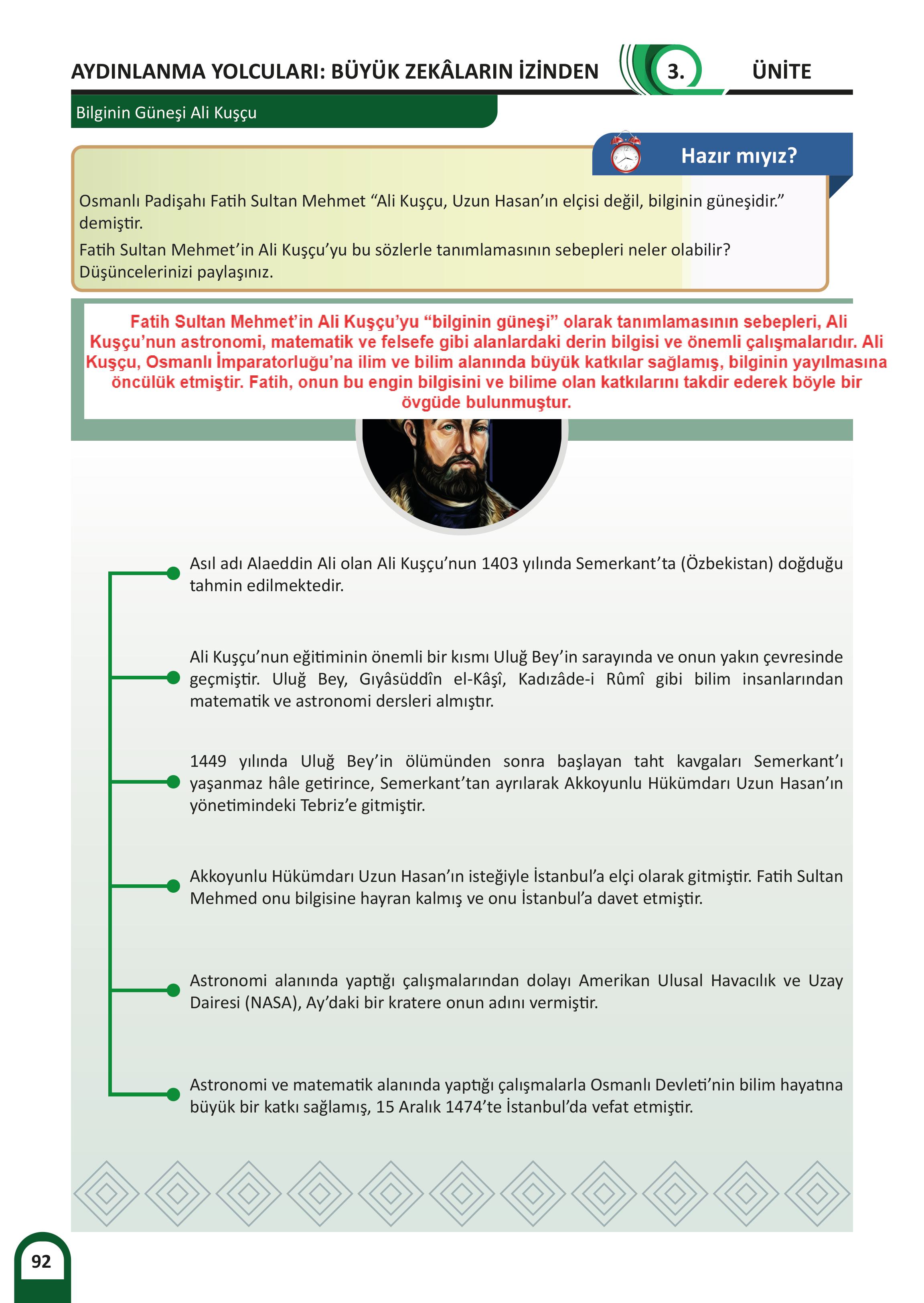 8. Sınıf Meb Yayınları Kültür Ve Medeniyetimize Yön Verenler Ders Kitabı 1. Kitap Sayfa 93 Cevapları 8. Sınıf Meb Yayınları Kültür Ve Medeniyetimize Yön Verenler Ders Kitabı 1. Kitap Sayfa 93 Cevapları