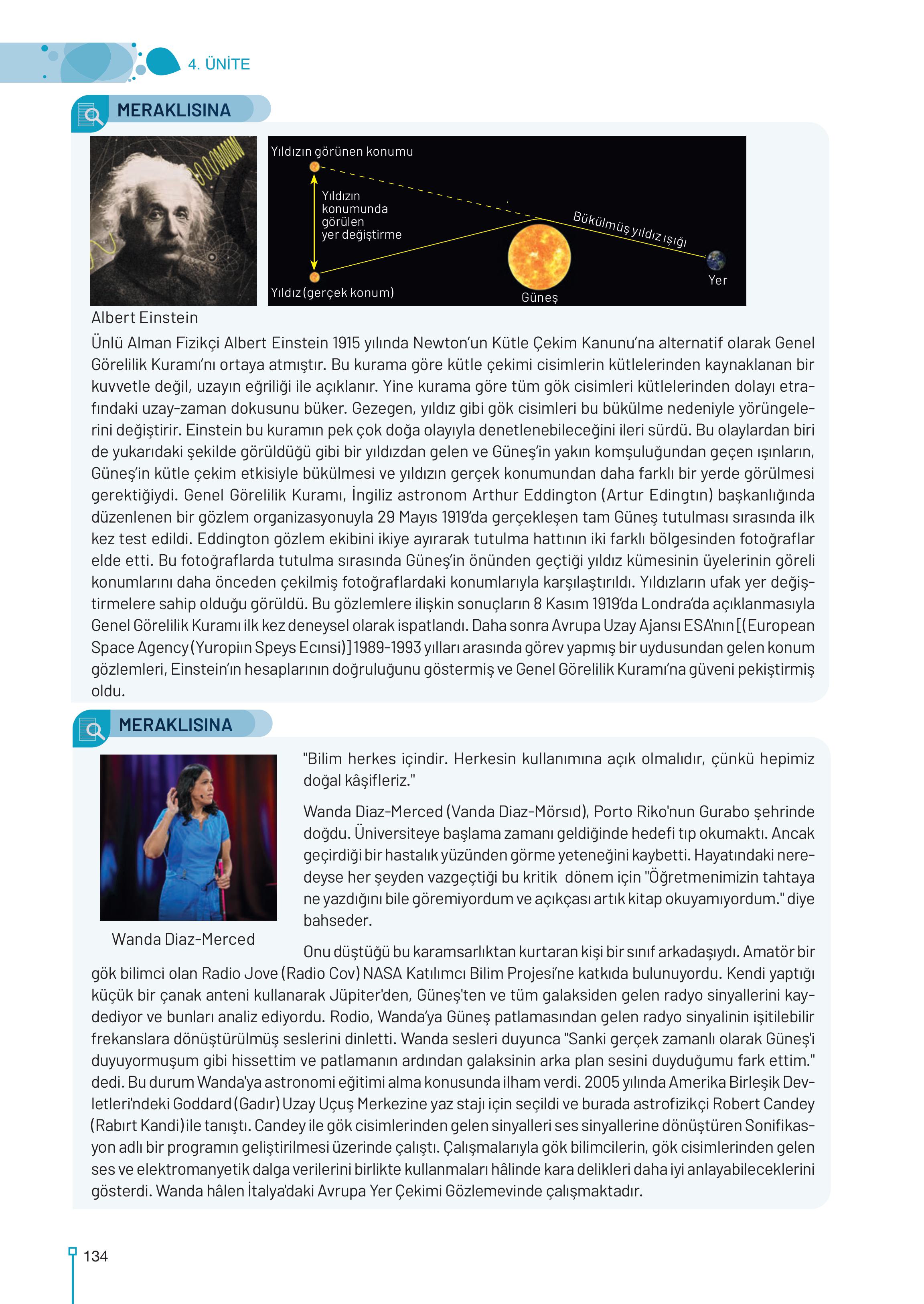 9-10-11-12. Sınıf Meb Yayınları Astronomi Ve Uzay Bilimleri Ders Kitabı Sayfa 134 Cevapları 9-10-11-12. Sınıf Meb Yayınları Astronomi Ve Uzay Bilimleri Ders Kitabı Sayfa 134 Cevapları