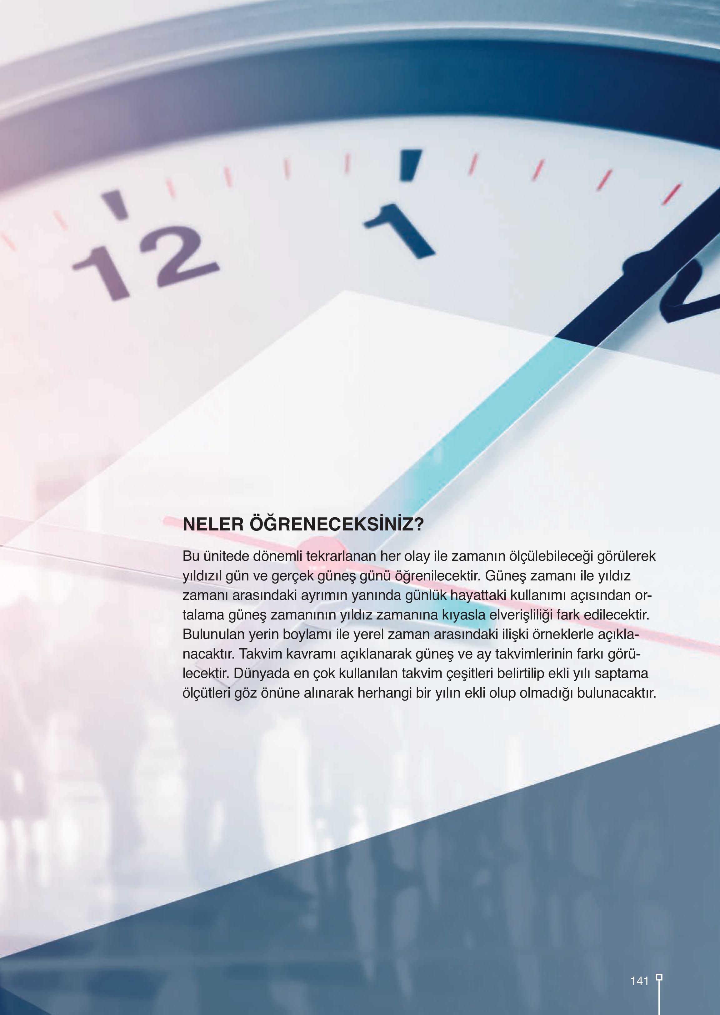 9-10-11-12. Sınıf Meb Yayınları Astronomi Ve Uzay Bilimleri Ders Kitabı Sayfa 141 Cevapları