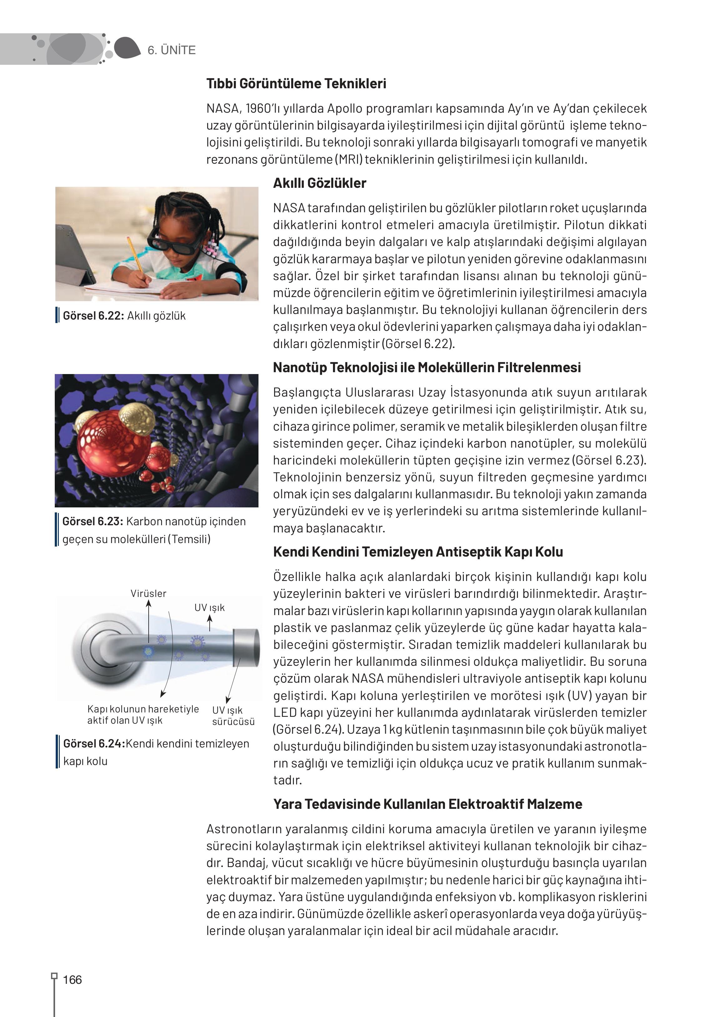 9-10-11-12. Sınıf Meb Yayınları Astronomi Ve Uzay Bilimleri Ders Kitabı Sayfa 166 Cevapları