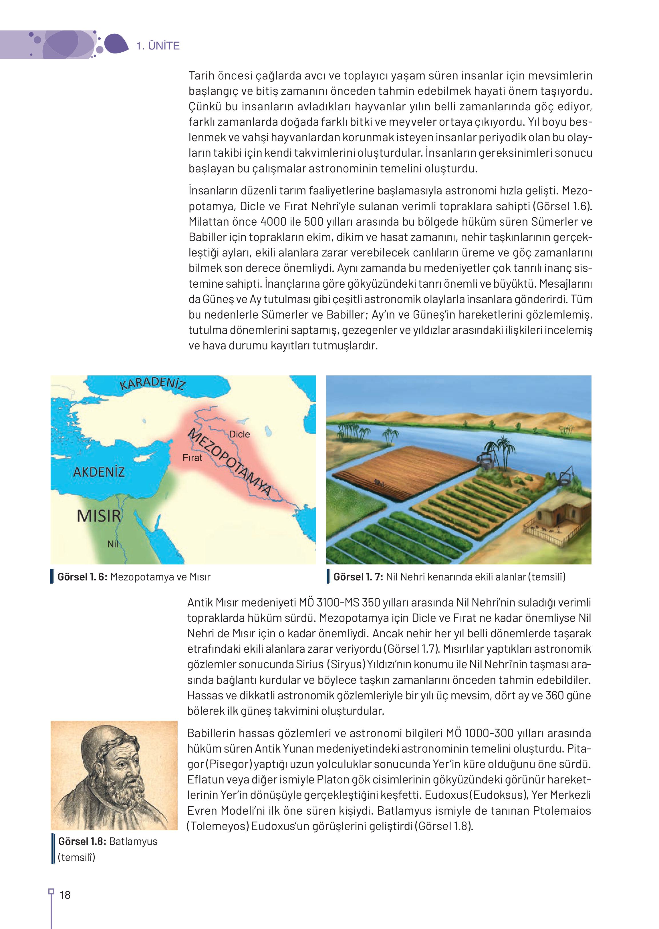 9-10-11-12. Sınıf Meb Yayınları Astronomi Ve Uzay Bilimleri Ders Kitabı Sayfa 18 Cevapları 9-10-11-12. Sınıf Meb Yayınları Astronomi Ve Uzay Bilimleri Ders Kitabı Sayfa 18 Cevapları