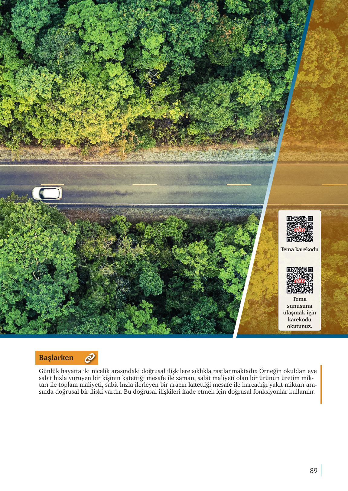 9. Sınıf Meb Yayınları Matematik Ders Kitabı 1. Kitap Sayfa 89 Cevapları