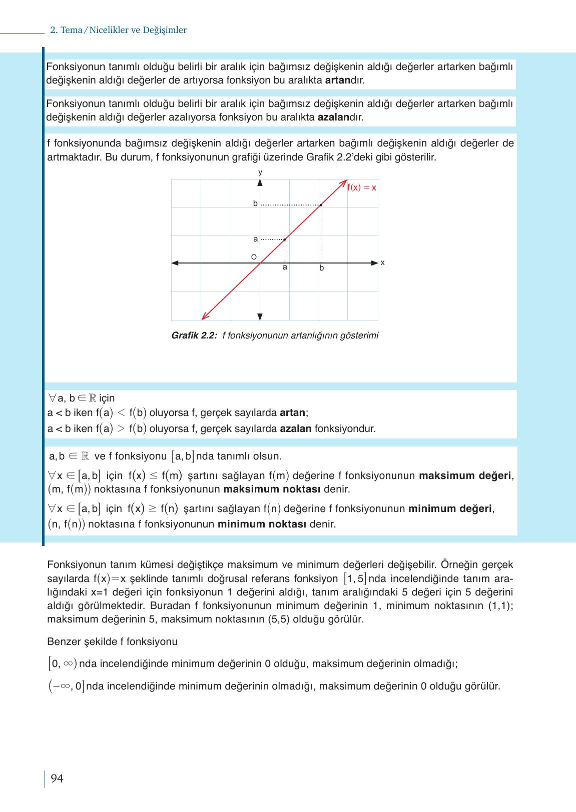 9. Sınıf Meb Yayınları Matematik Ders Kitabı 1. Kitap Sayfa 94 Cevapları