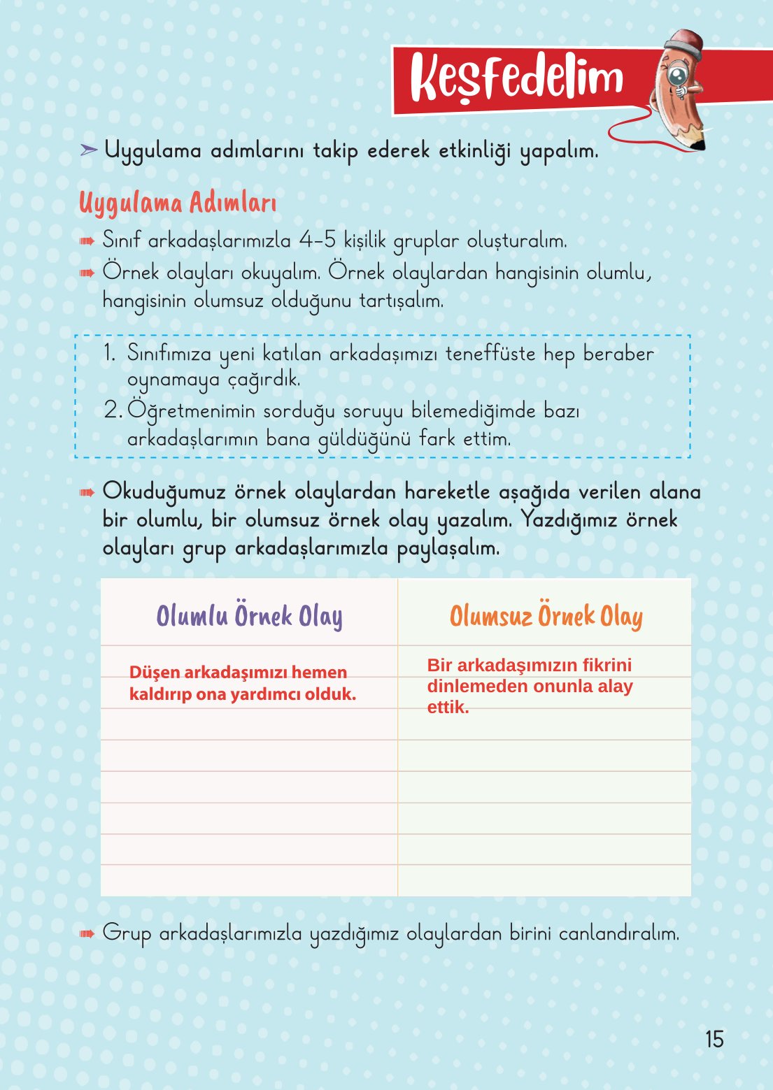 2. Sınıf Hayat Bilgisi 1. Kitap Meb Yayınları Ders Kitabı Sayfa 16 Cevapları
