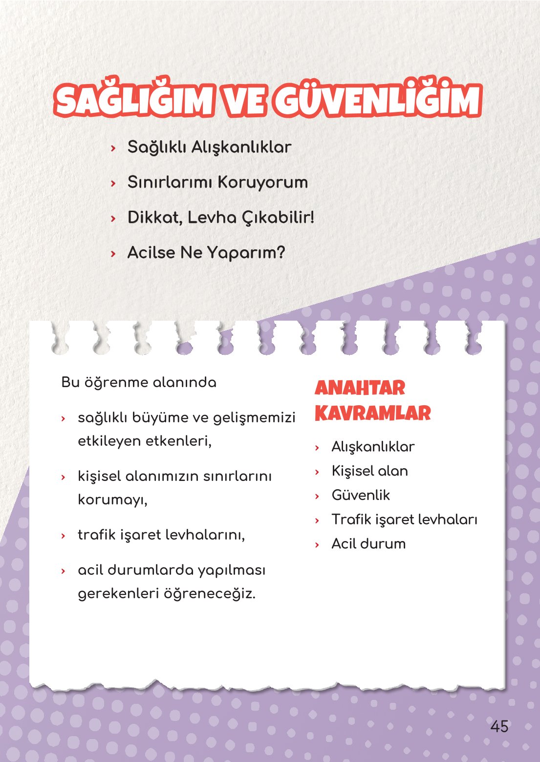 2. Sınıf Hayat Bilgisi 1. Kitap Meb Yayınları Ders Kitabı Sayfa 46 Cevapları