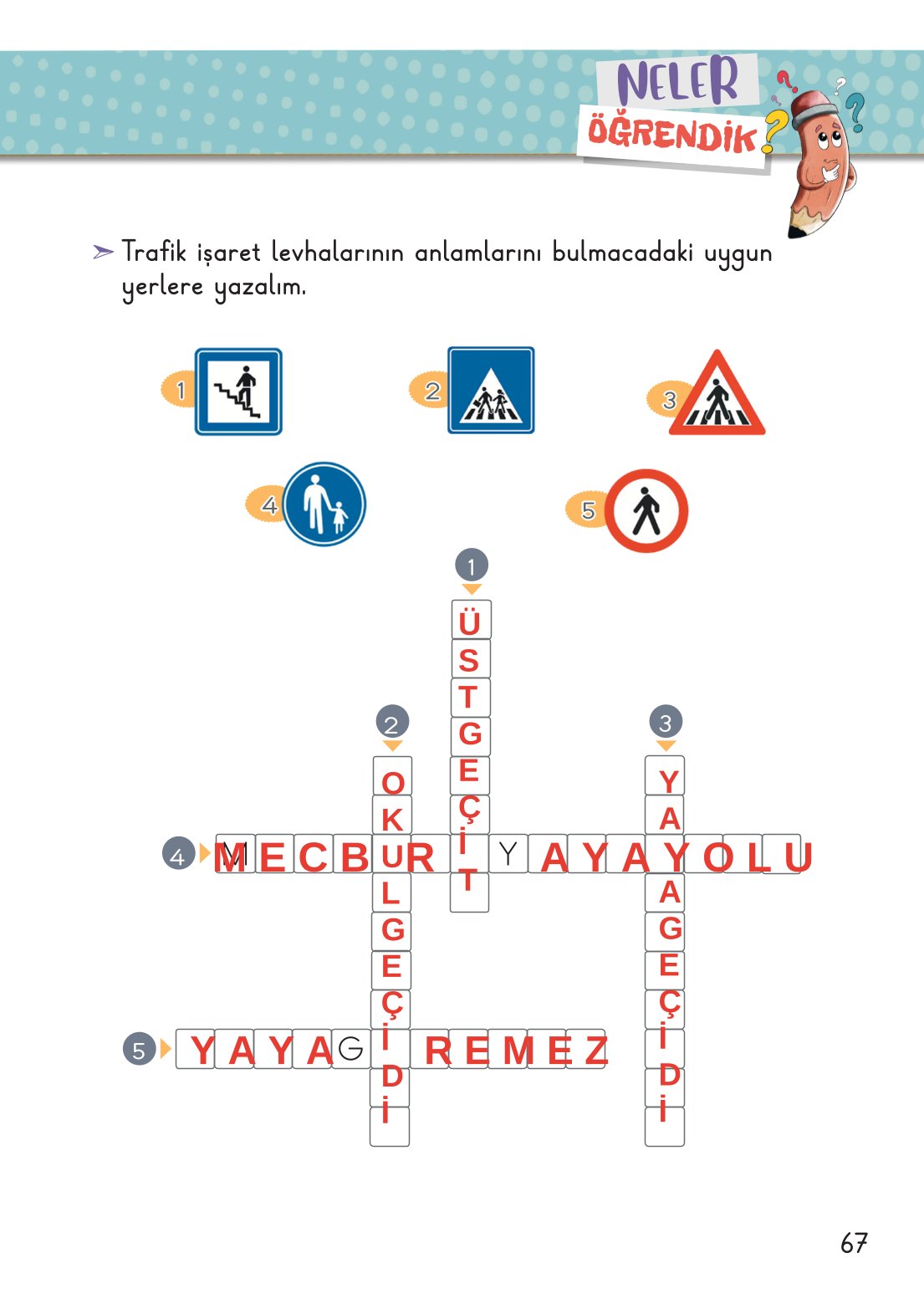 2. Sınıf Hayat Bilgisi 1. Kitap Meb Yayınları Ders Kitabı Sayfa 68 Cevapları
