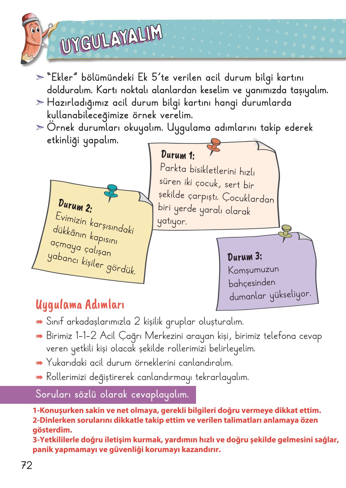 2. Sınıf Hayat Bilgisi 1. Kitap Meb Yayınları Ders Kitabı Sayfa 73 Cevapları 2. Sınıf Hayat Bilgisi 1. Kitap Meb Yayınları Ders Kitabı Sayfa 73 Cevapları