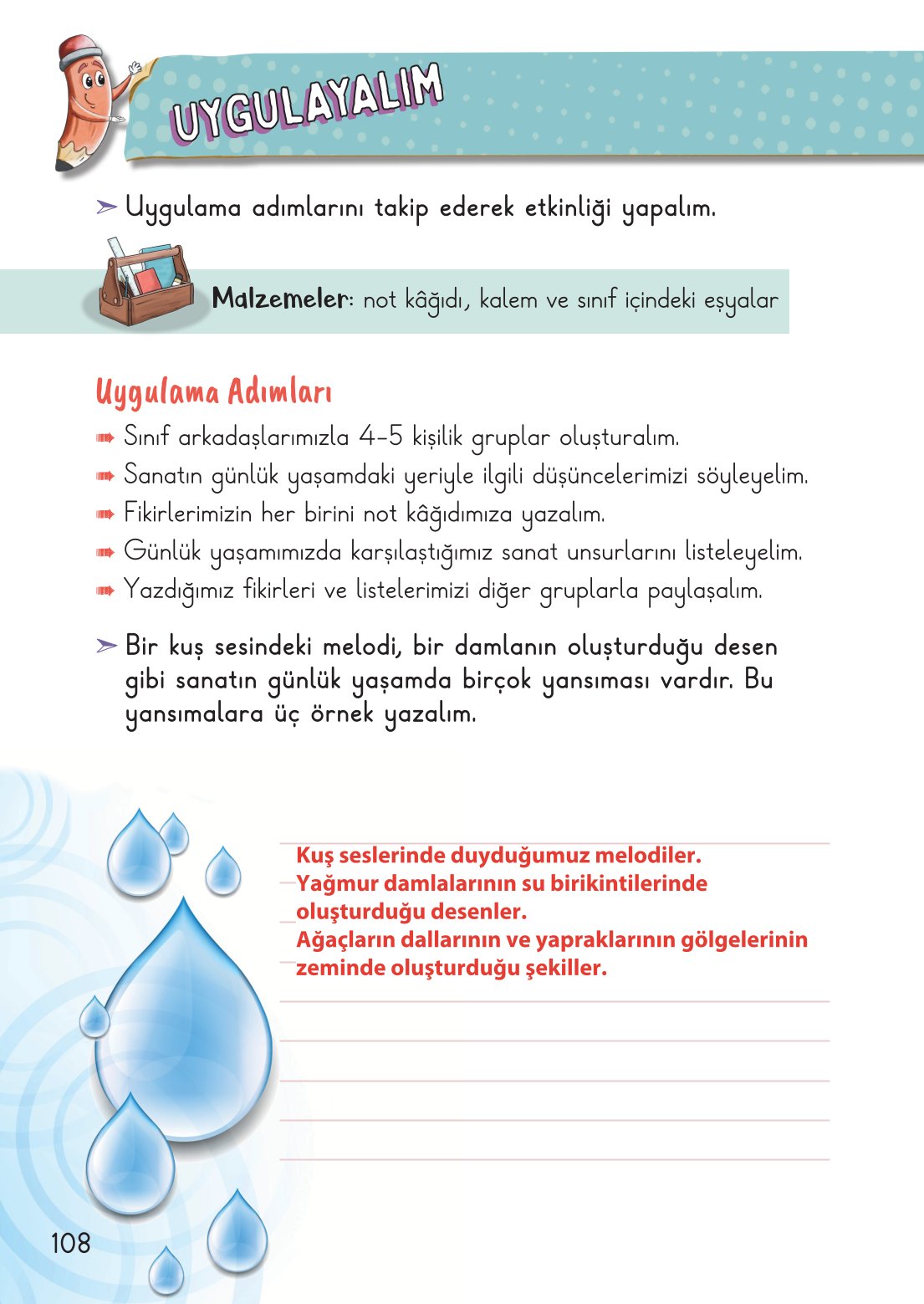 2. Sınıf Hayat Bilgisi 2. Kitap Meb Yayınları Ders Kitabı Sayfa 109 Cevapları