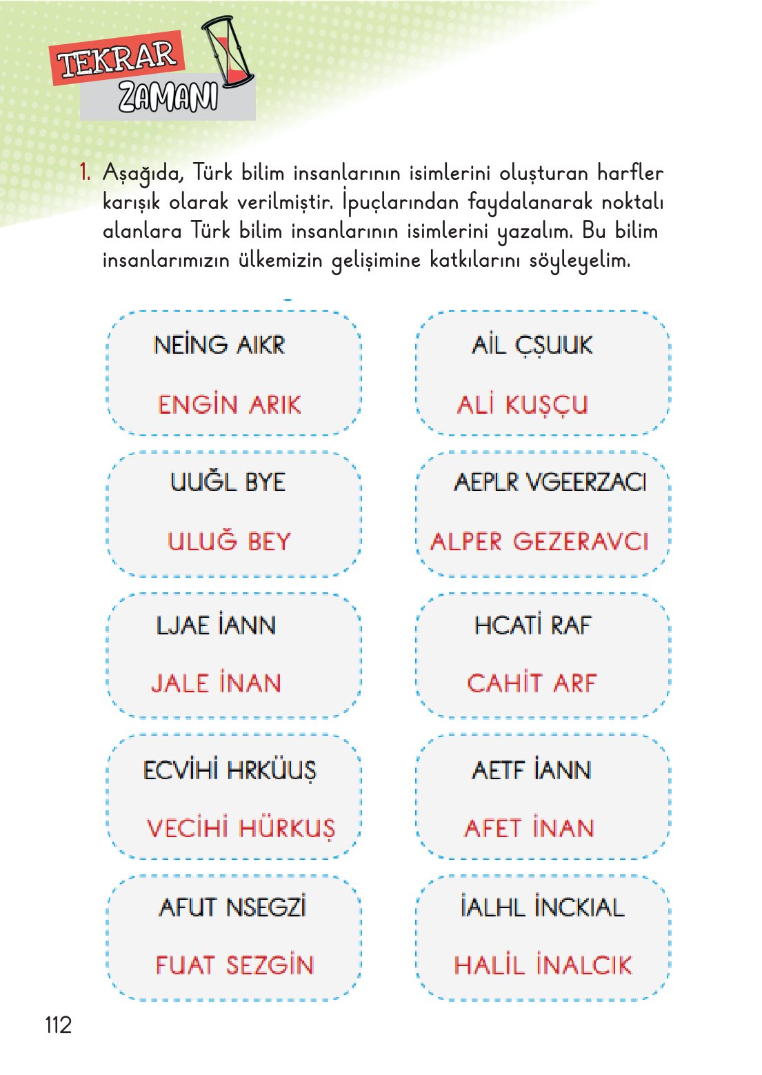 2. Sınıf Hayat Bilgisi 2. Kitap Meb Yayınları Ders Kitabı Sayfa 113 Cevapları 2. Sınıf Hayat Bilgisi 2. Kitap Meb Yayınları Ders Kitabı Sayfa 113 Cevapları
