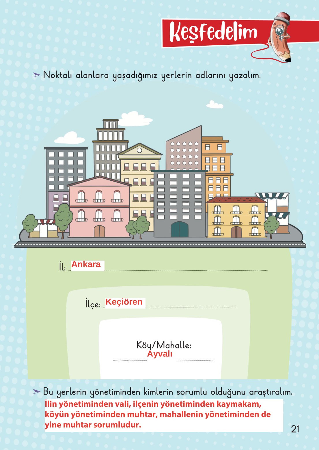 2. Sınıf Hayat Bilgisi 2. Kitap Meb Yayınları Ders Kitabı Sayfa 22 Cevapları