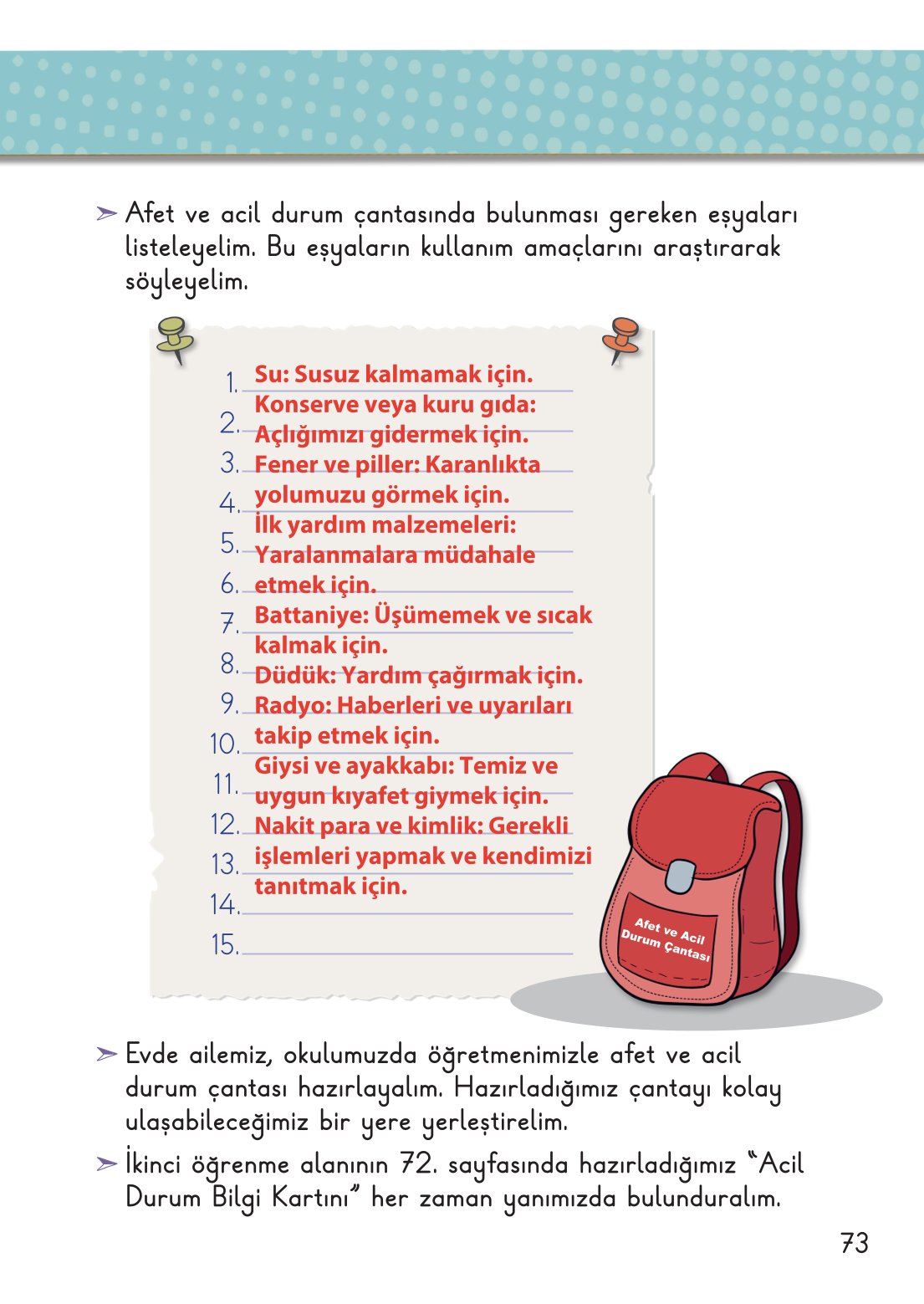 2. Sınıf Hayat Bilgisi 2. Kitap Meb Yayınları Ders Kitabı Sayfa 74 Cevapları