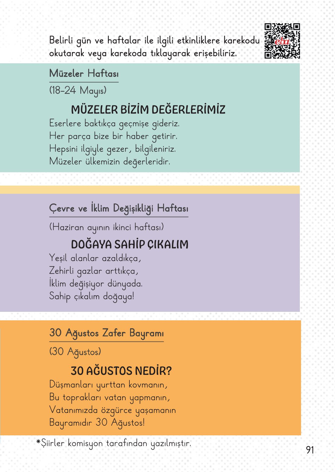 2. Sınıf Hayat Bilgisi 2. Kitap Meb Yayınları Ders Kitabı Sayfa 92 Cevapları 2. Sınıf Hayat Bilgisi 2. Kitap Meb Yayınları Ders Kitabı Sayfa 92 Cevapları