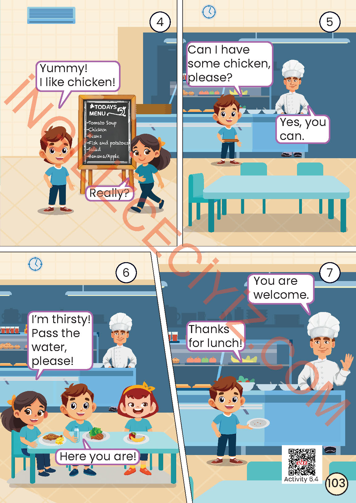 2. Sınıf İngilizce Meb Yayınları Kitabı Sayfa 103 Cevapları