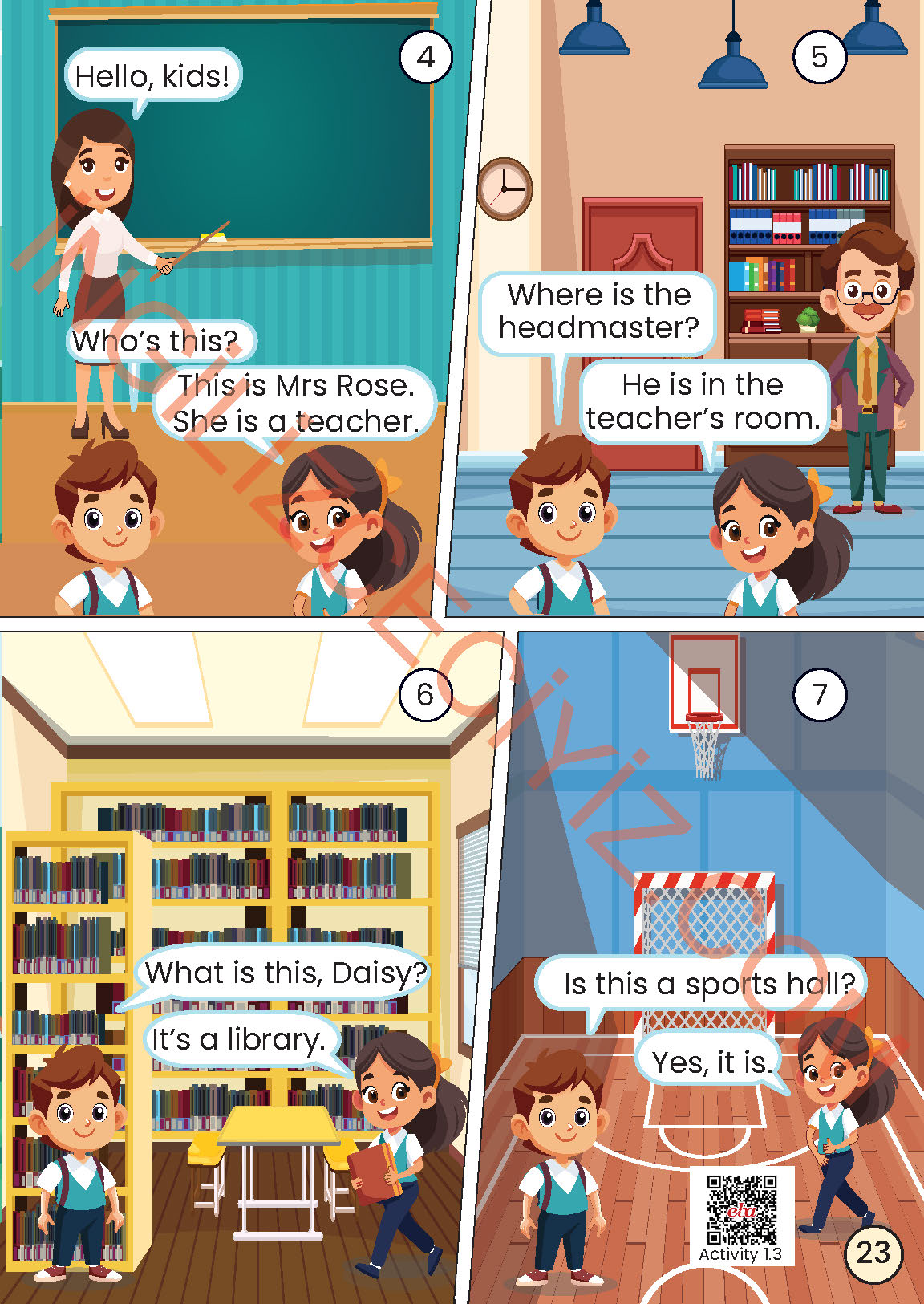 2. Sınıf İngilizce Meb Yayınları Kitabı Sayfa 23 Cevapları