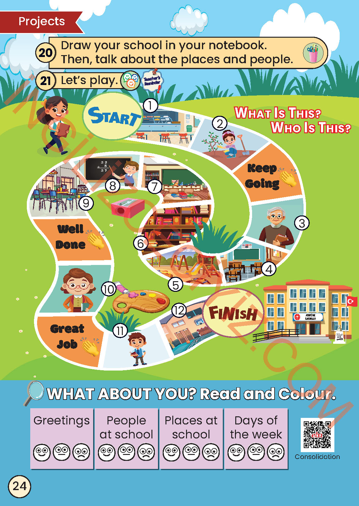 2. Sınıf İngilizce Meb Yayınları Kitabı Sayfa 24 Cevapları