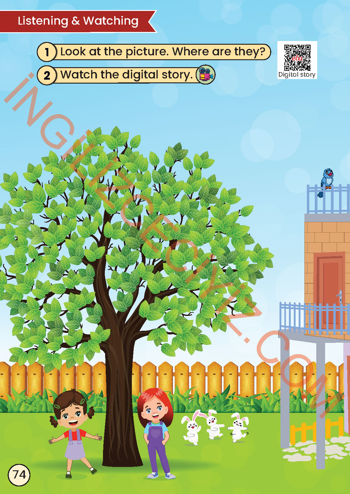 2. Sınıf İngilizce Meb Yayınları Kitabı Sayfa 74 Cevapları