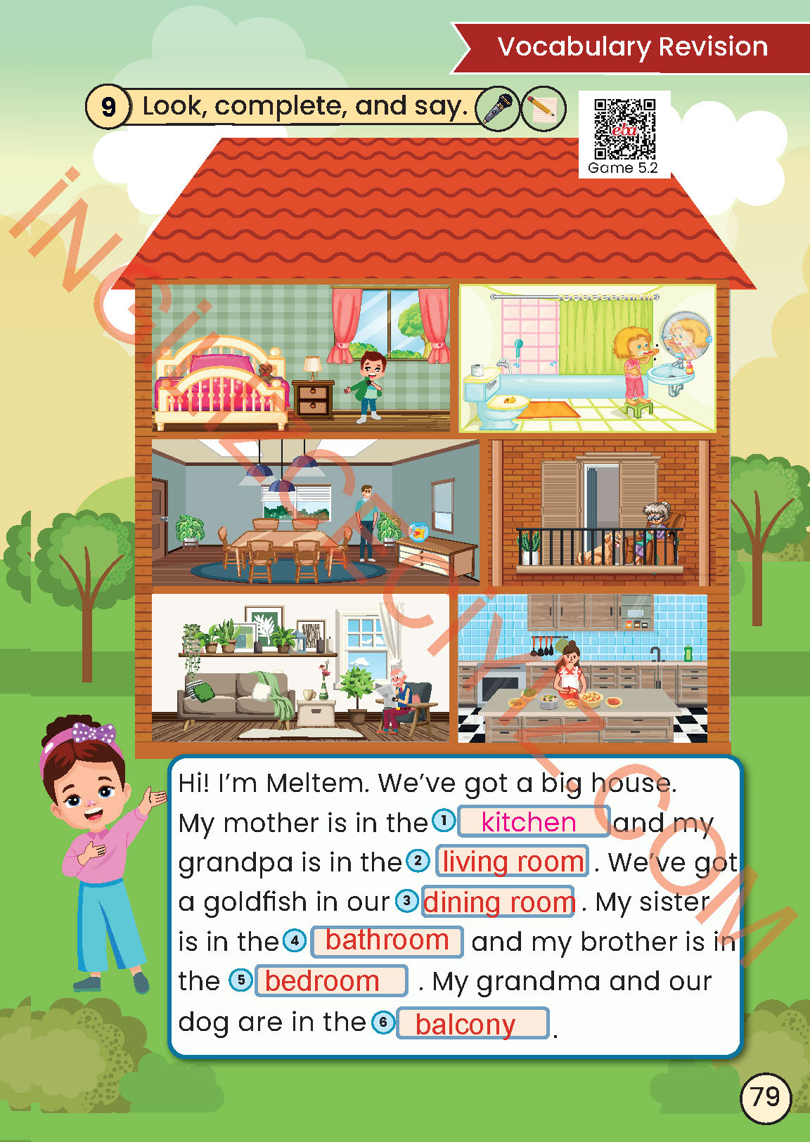 2. Sınıf İngilizce Meb Yayınları Kitabı Sayfa 79 Cevapları