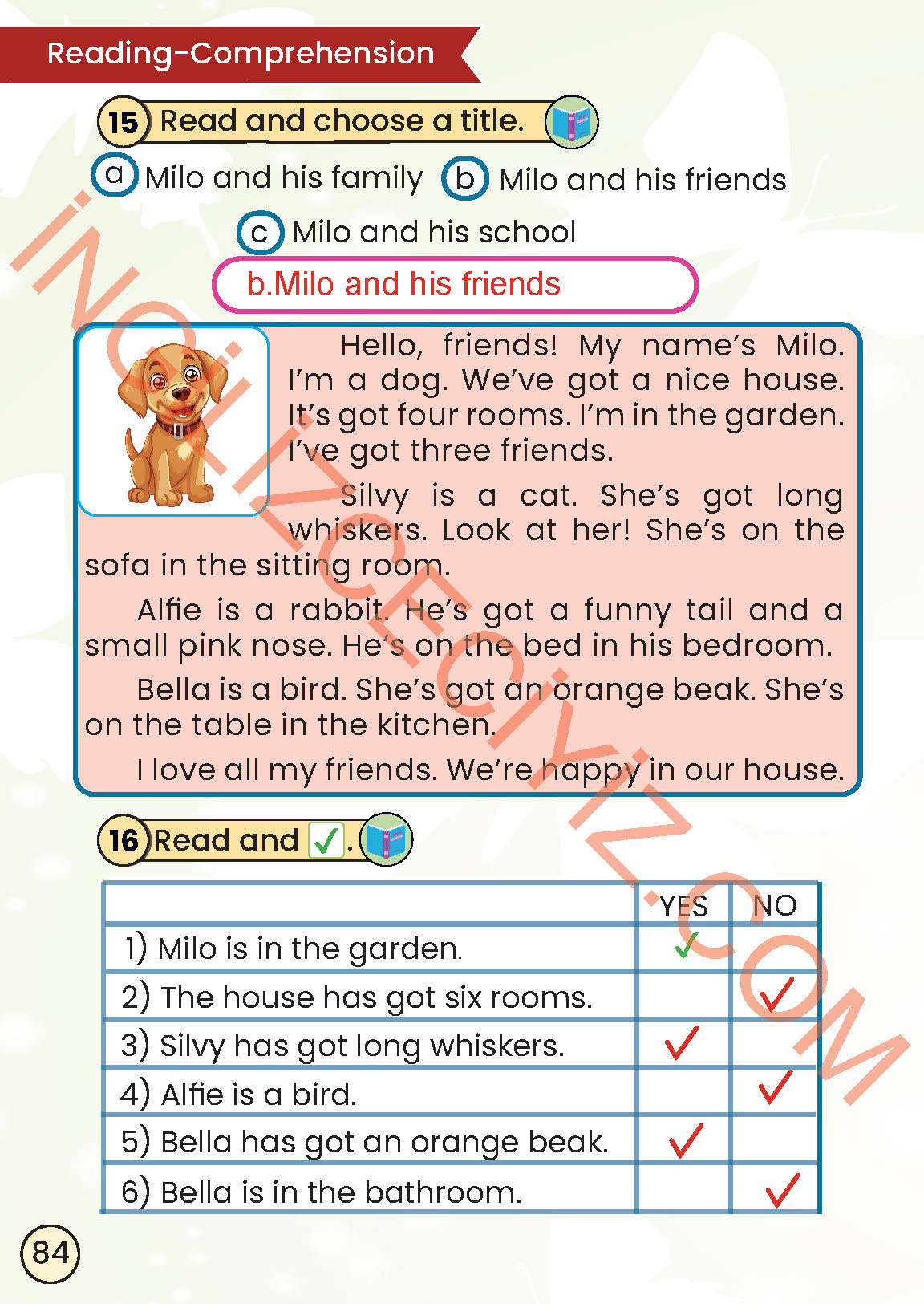 2. Sınıf İngilizce Meb Yayınları Kitabı Sayfa 84 Cevapları 2. Sınıf İngilizce Meb Yayınları Kitabı Sayfa 84 Cevapları