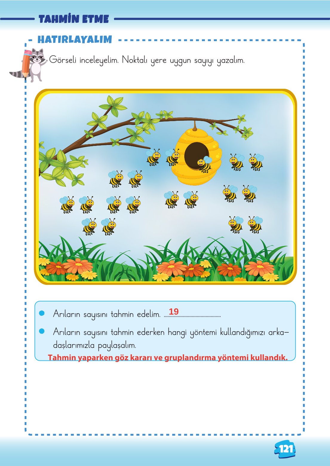 2. Sınıf Matematik 1. Kitap Meb Yayınları Ders Kitabı Sayfa 121 Cevapları