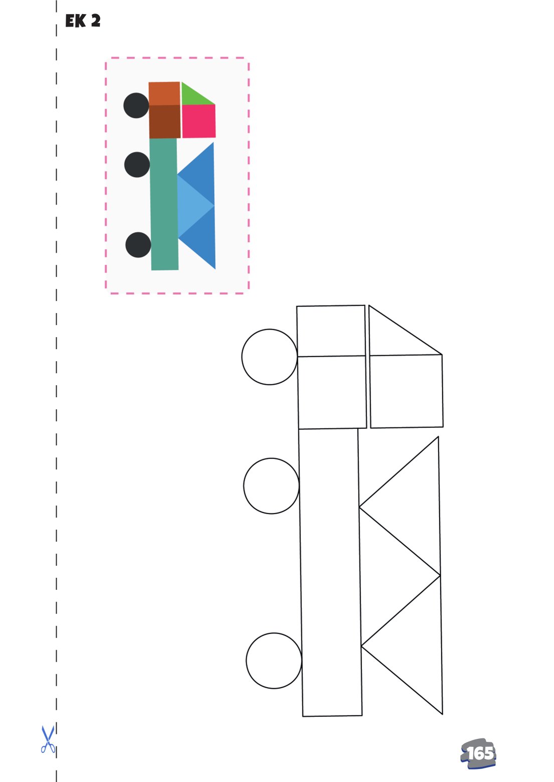 2. Sınıf Matematik 1. Kitap Meb Yayınları Ders Kitabı Sayfa 165 Cevapları