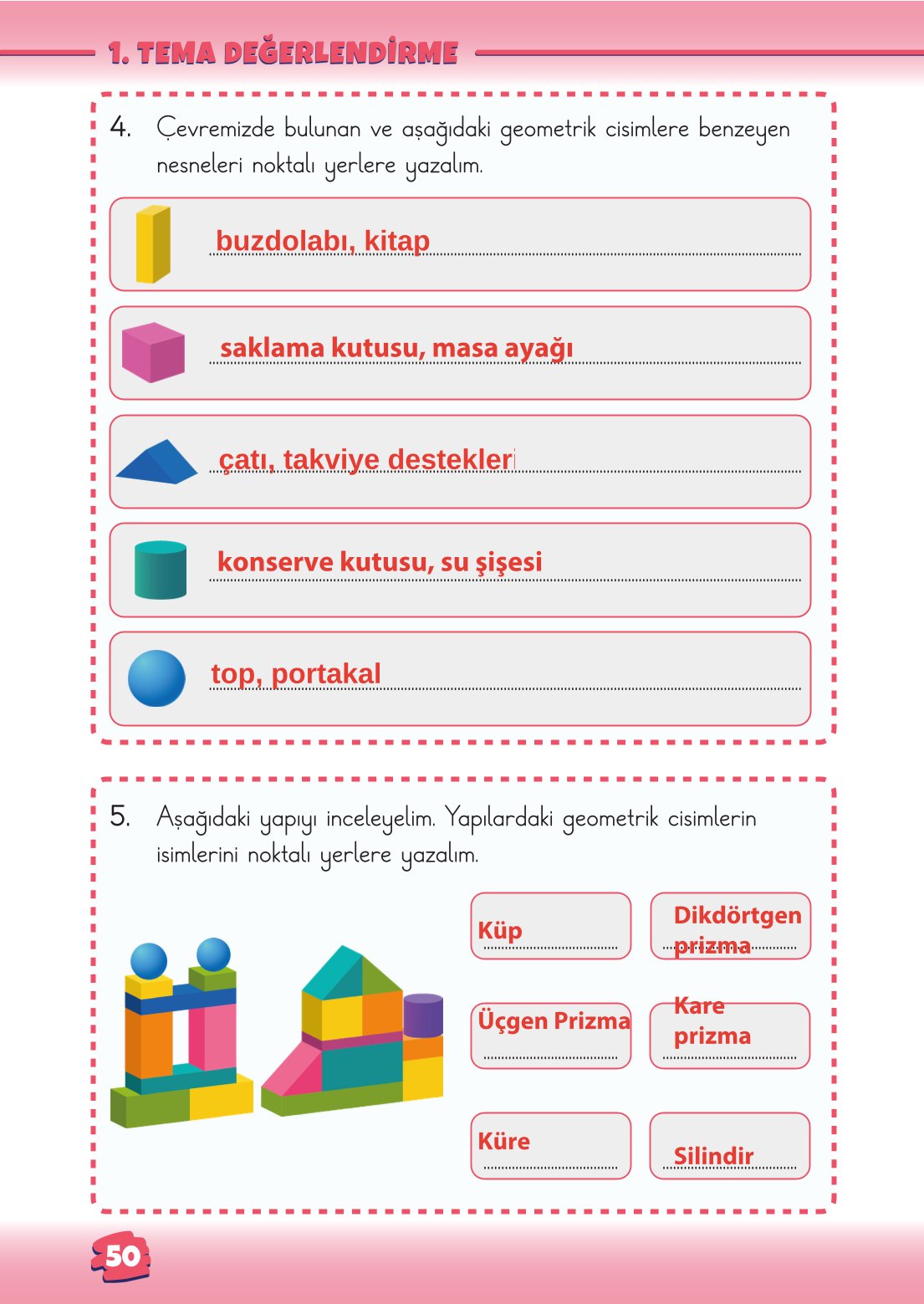 2. Sınıf Matematik 1. Kitap Meb Yayınları Ders Kitabı Sayfa 50 Cevapları 2. Sınıf Matematik 1. Kitap Meb Yayınları Ders Kitabı Sayfa 50 Cevapları