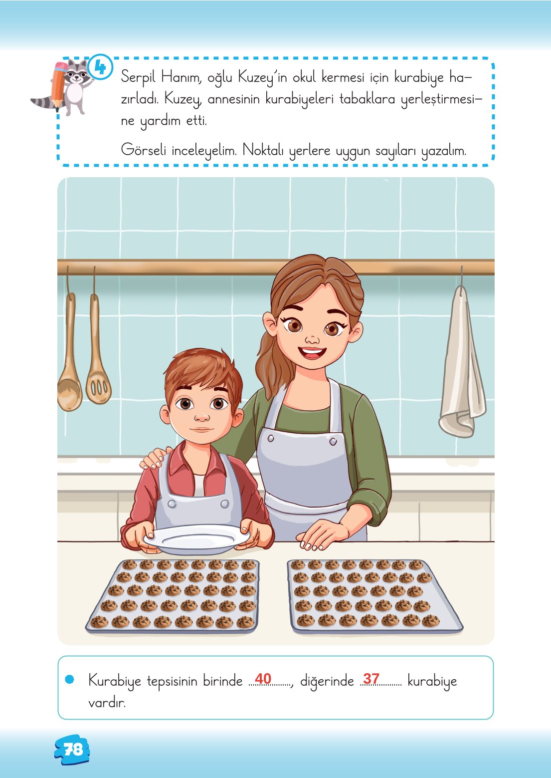 2. Sınıf Matematik 1. Kitap Meb Yayınları Ders Kitabı Sayfa 78 Cevapları