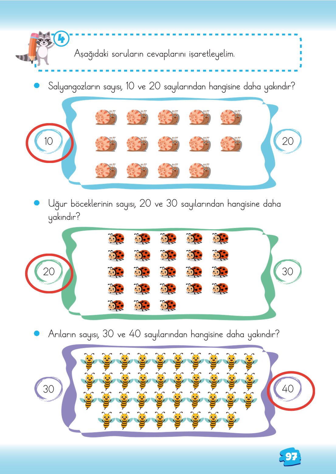 2. Sınıf Matematik 1. Kitap Meb Yayınları Ders Kitabı Sayfa 97 Cevapları
