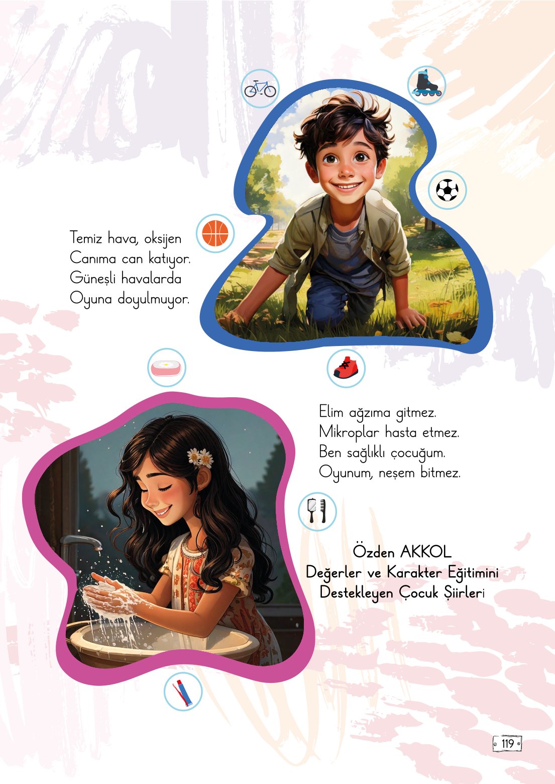 2. Sınıf Türkçe 1. Kitap Meb Yayınları Ders Kitabı Sayfa 119 Cevapları