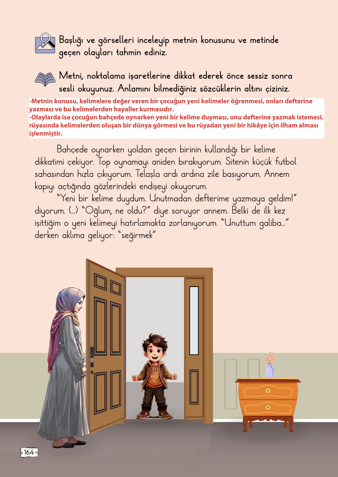 2. Sınıf Türkçe 1. Kitap Meb Yayınları Ders Kitabı Sayfa 164 Cevapları 2. Sınıf Türkçe 1. Kitap Meb Yayınları Ders Kitabı Sayfa 164 Cevapları