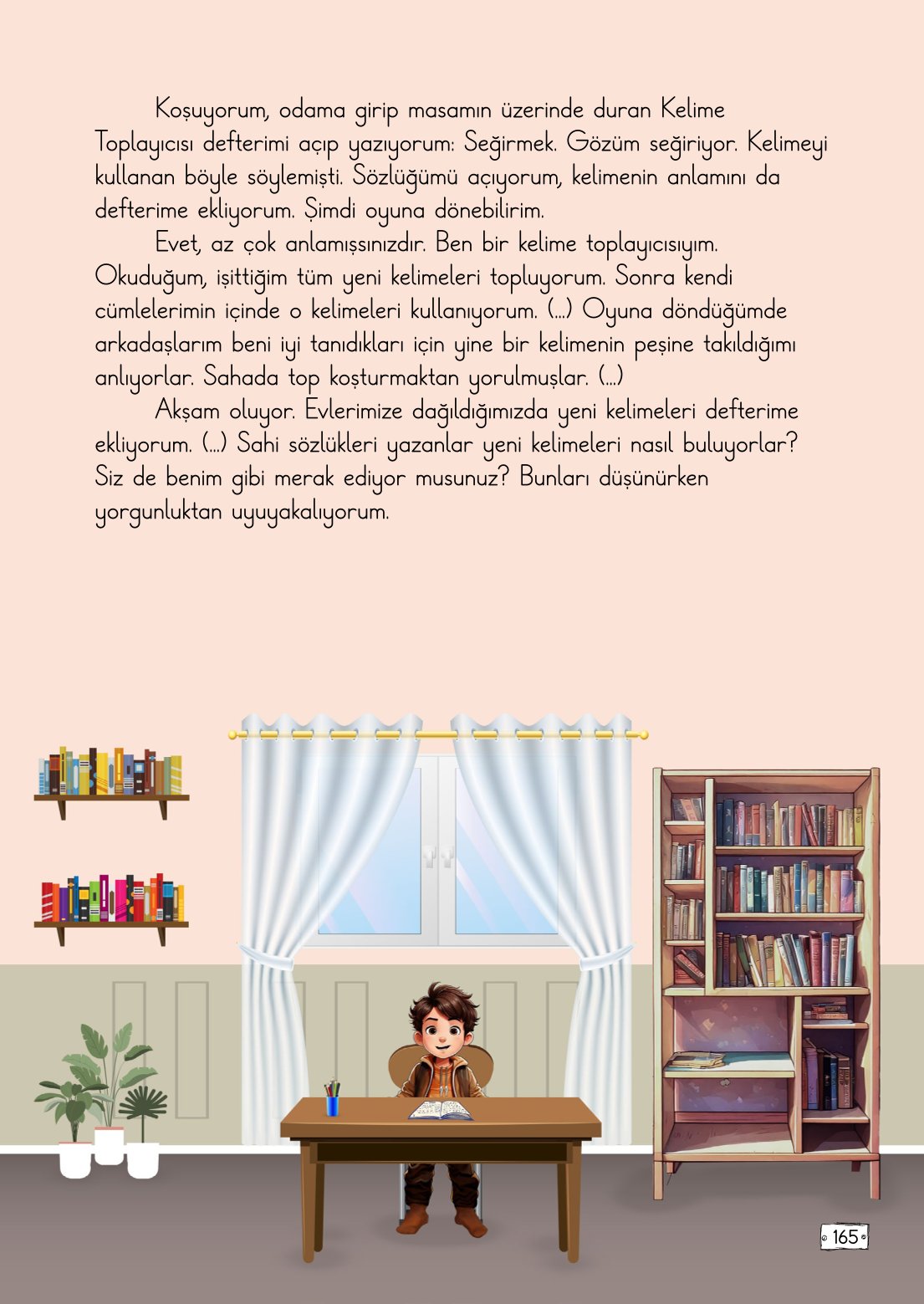 2. Sınıf Türkçe 1. Kitap Meb Yayınları Ders Kitabı Sayfa 165 Cevapları