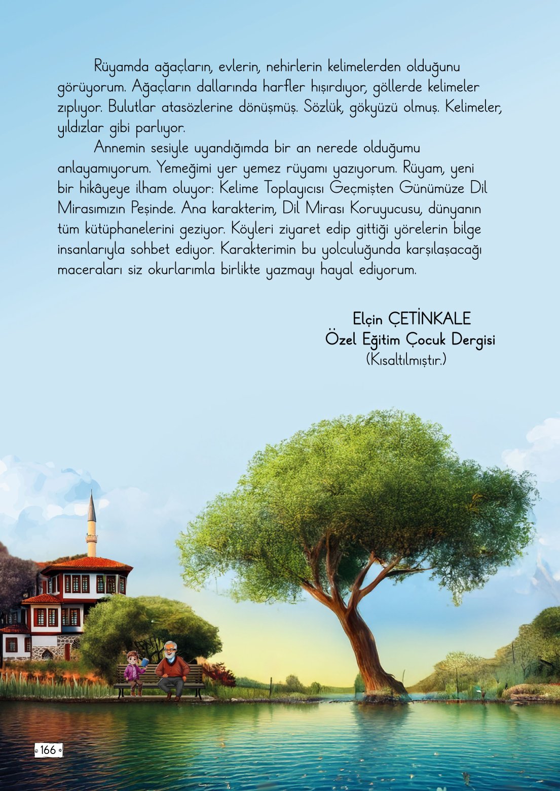 2. Sınıf Türkçe 1. Kitap Meb Yayınları Ders Kitabı Sayfa 166 Cevapları