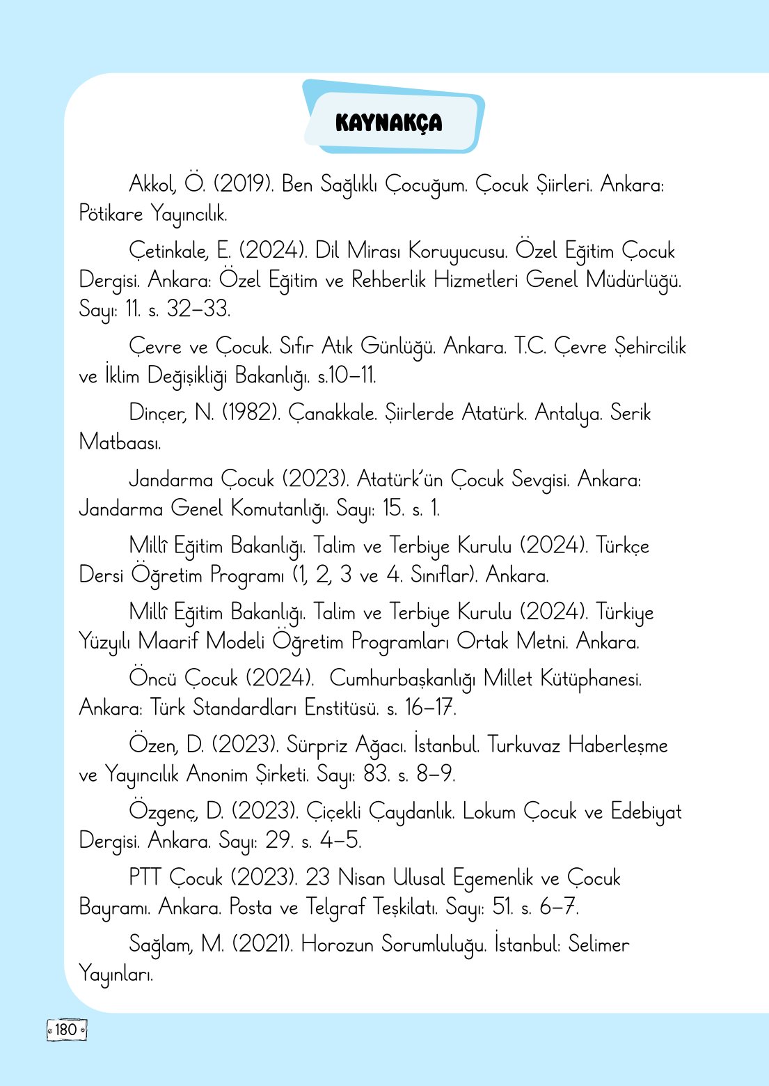 2. Sınıf Türkçe 1. Kitap Meb Yayınları Ders Kitabı Sayfa 180 Cevapları 2. Sınıf Türkçe 1. Kitap Meb Yayınları Ders Kitabı Sayfa 180 Cevapları