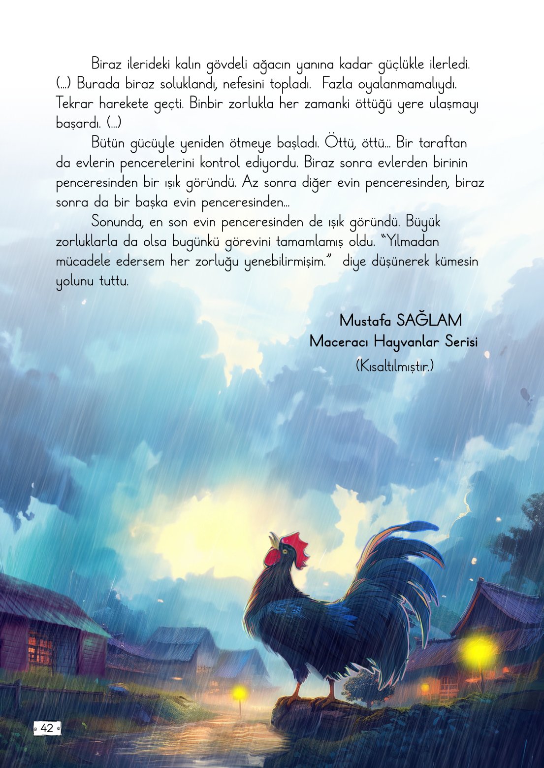 2. Sınıf Türkçe 1. Kitap Meb Yayınları Ders Kitabı Sayfa 42 Cevapları