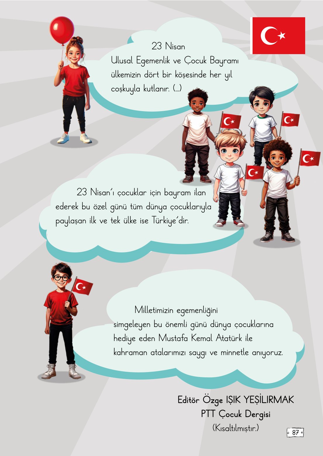 2. Sınıf Türkçe 1. Kitap Meb Yayınları Ders Kitabı Sayfa 87 Cevapları