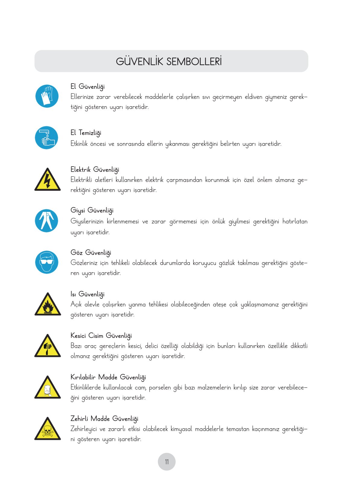 3. Sınıf Fen Bilimleri Cem Yayınları Ders Kitabı Sayfa 11 Cevapları