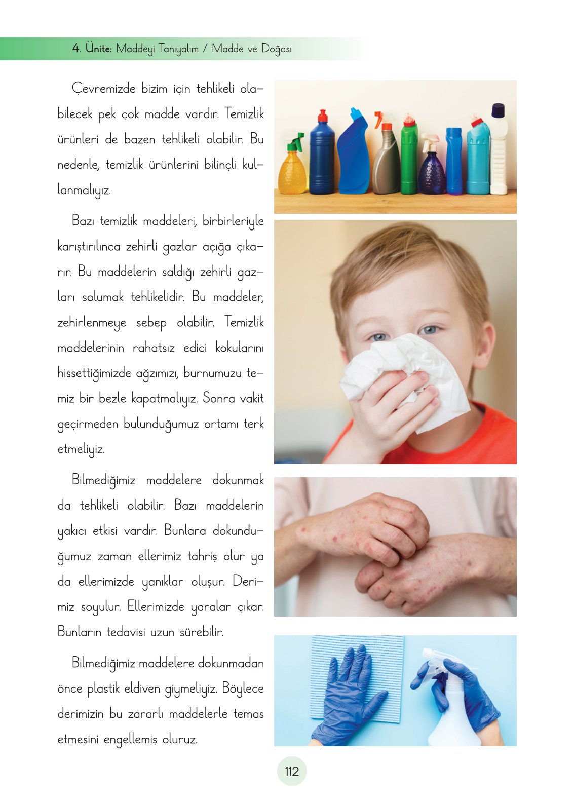 3. Sınıf Fen Bilimleri Cem Yayınları Ders Kitabı Sayfa 112 Cevapları