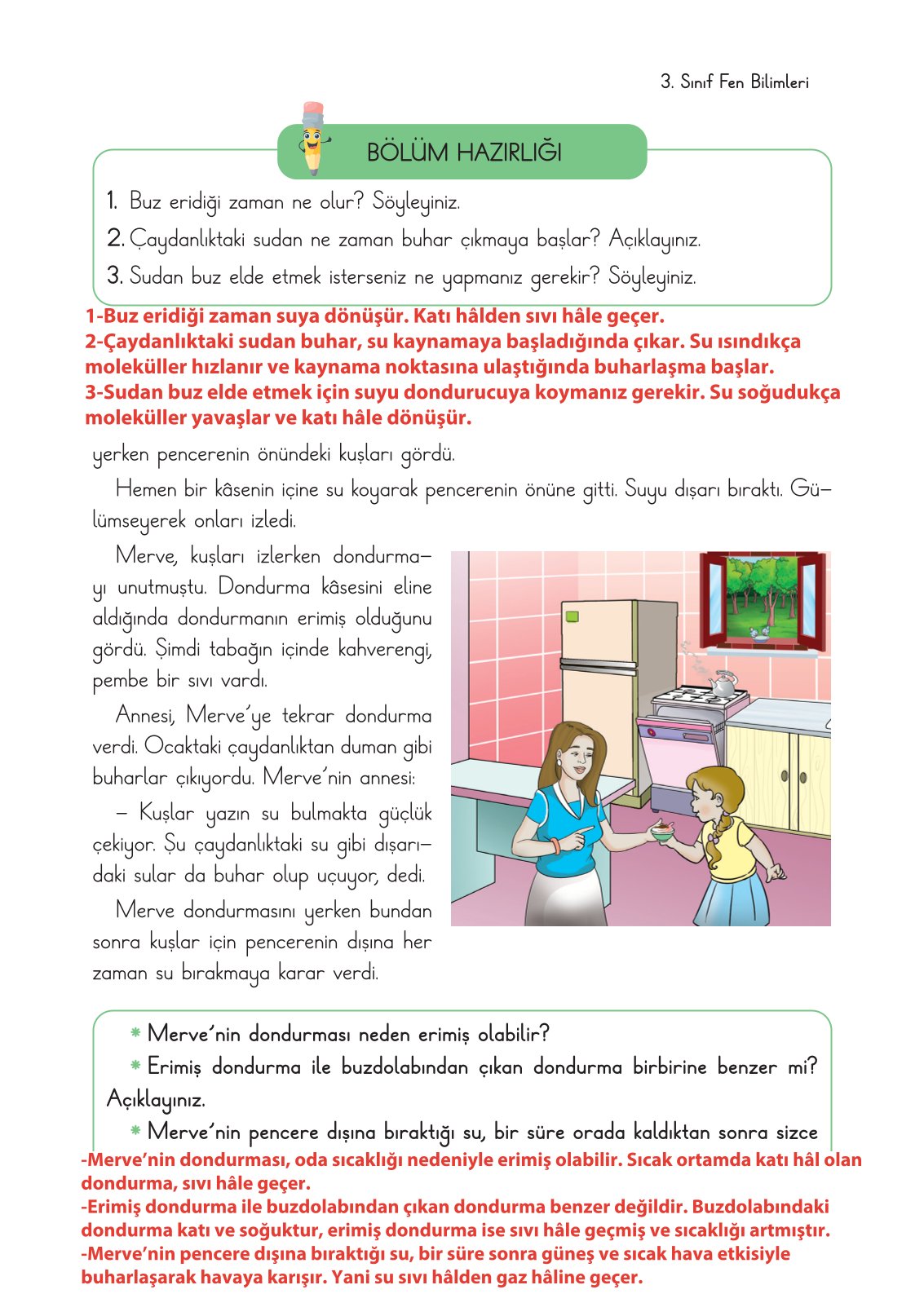 3. Sınıf Fen Bilimleri Cem Yayınları Ders Kitabı Sayfa 119 Cevapları 3. Sınıf Fen Bilimleri Cem Yayınları Ders Kitabı Sayfa 119 Cevapları