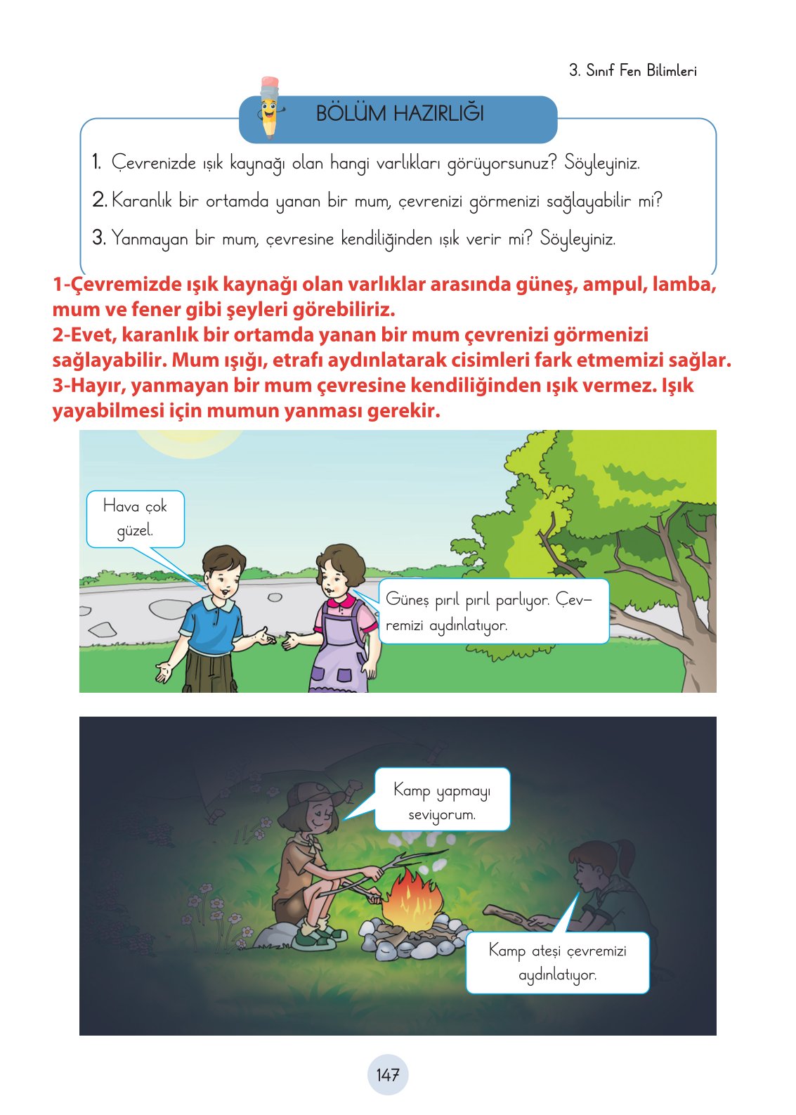 3. Sınıf Fen Bilimleri Cem Yayınları Ders Kitabı Sayfa 147 Cevapları 3. Sınıf Fen Bilimleri Cem Yayınları Ders Kitabı Sayfa 147 Cevapları