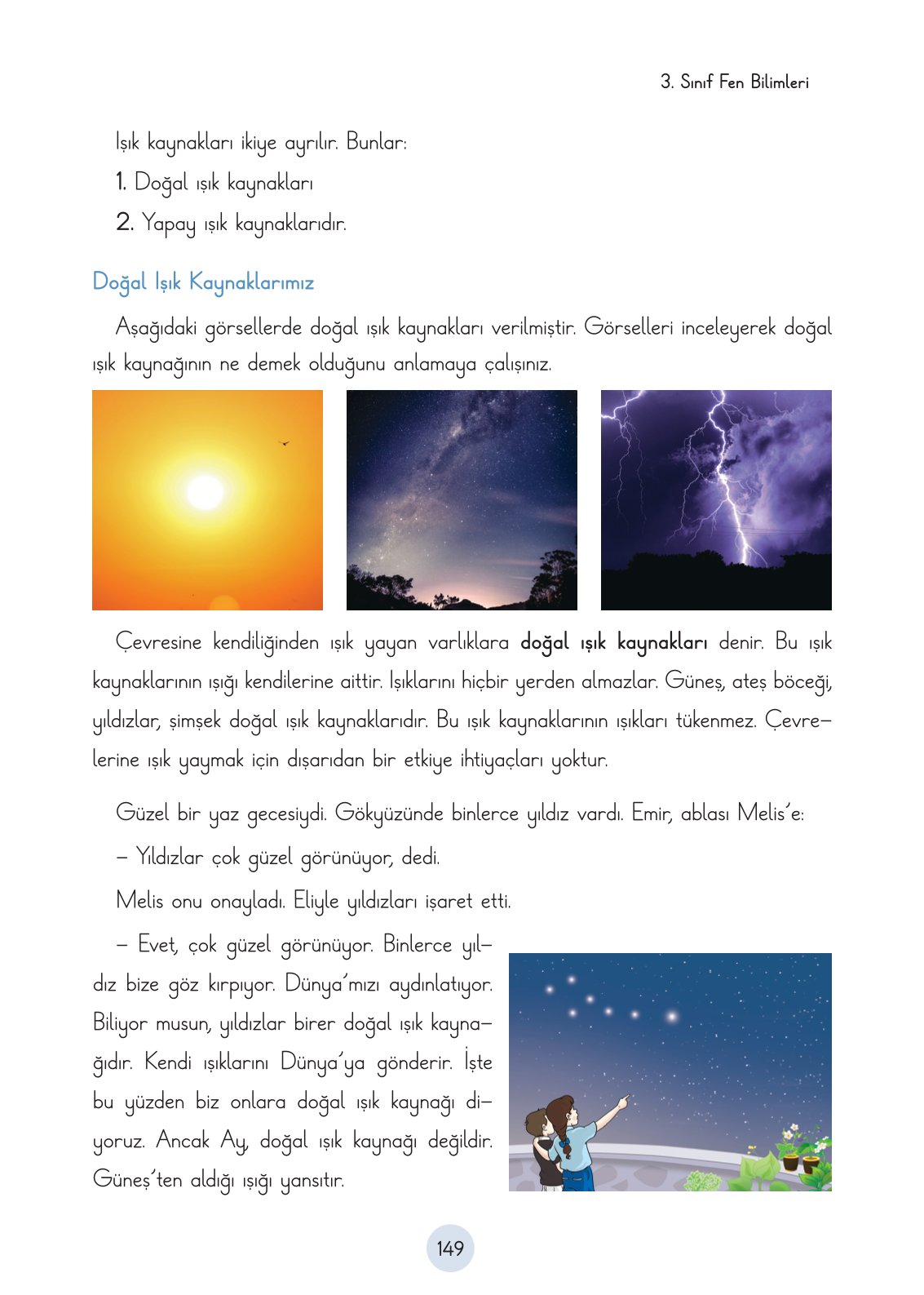 3. Sınıf Fen Bilimleri Cem Yayınları Ders Kitabı Sayfa 149 Cevapları