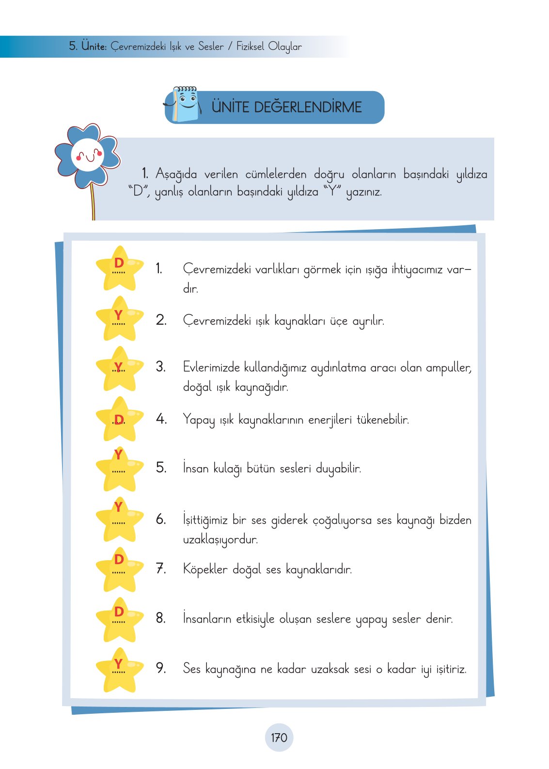 3. Sınıf Fen Bilimleri Cem Yayınları Ders Kitabı Sayfa 170 Cevapları 3. Sınıf Fen Bilimleri Cem Yayınları Ders Kitabı Sayfa 170 Cevapları