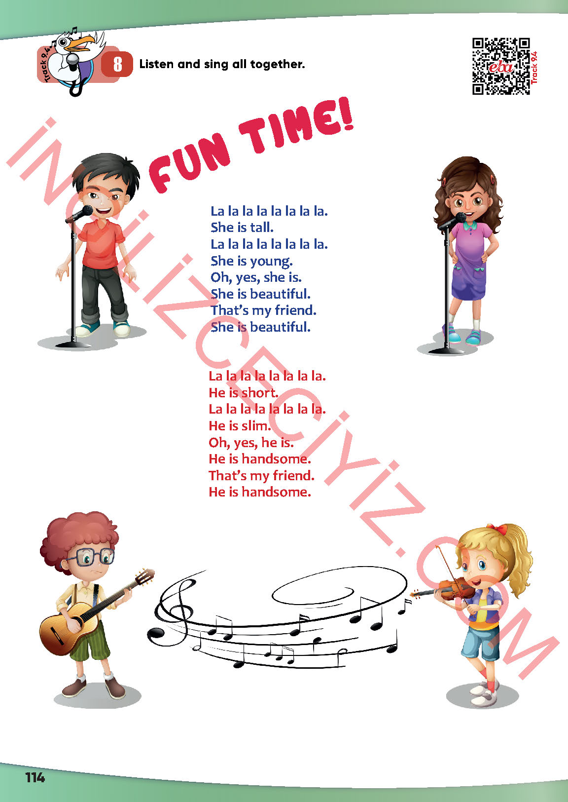 4. Sınıf İngilizce Meb Yayınları Kitabı Sayfa 114 Cevapları 4. Sınıf İngilizce Meb Yayınları Kitabı Sayfa 114 Cevapları