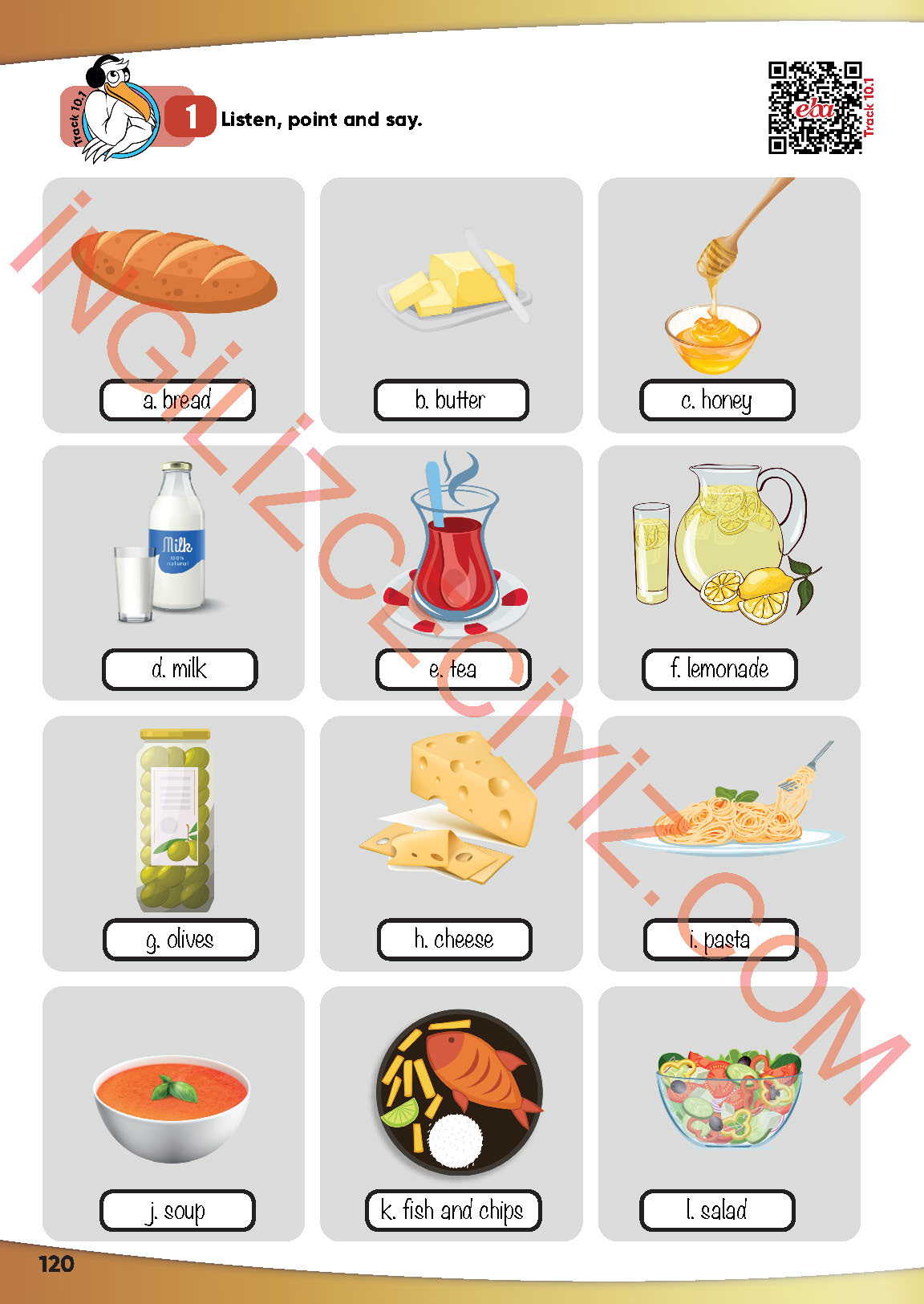 4. Sınıf İngilizce Meb Yayınları Kitabı Sayfa 120 Cevapları